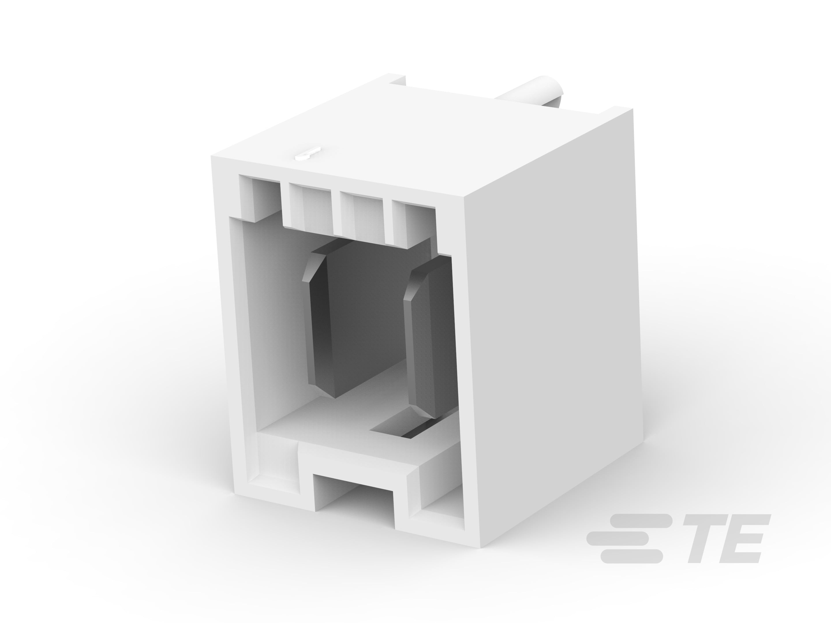 2P, PL RAST 5 Tab Header, TH, Vertical-3-2232532-2