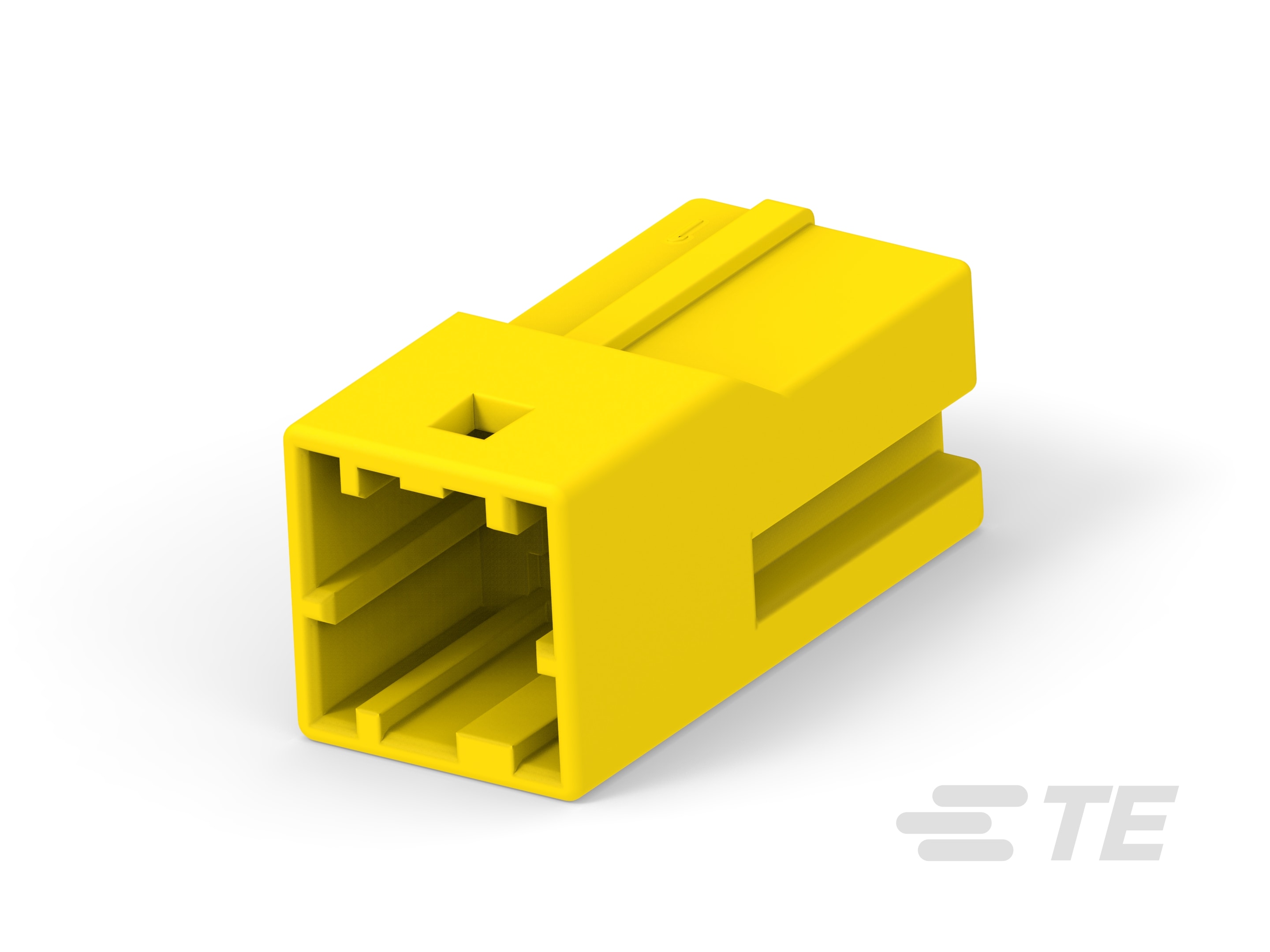 GIC 2.5 W CAP HSG 2P YELLOW-3-2232567-4