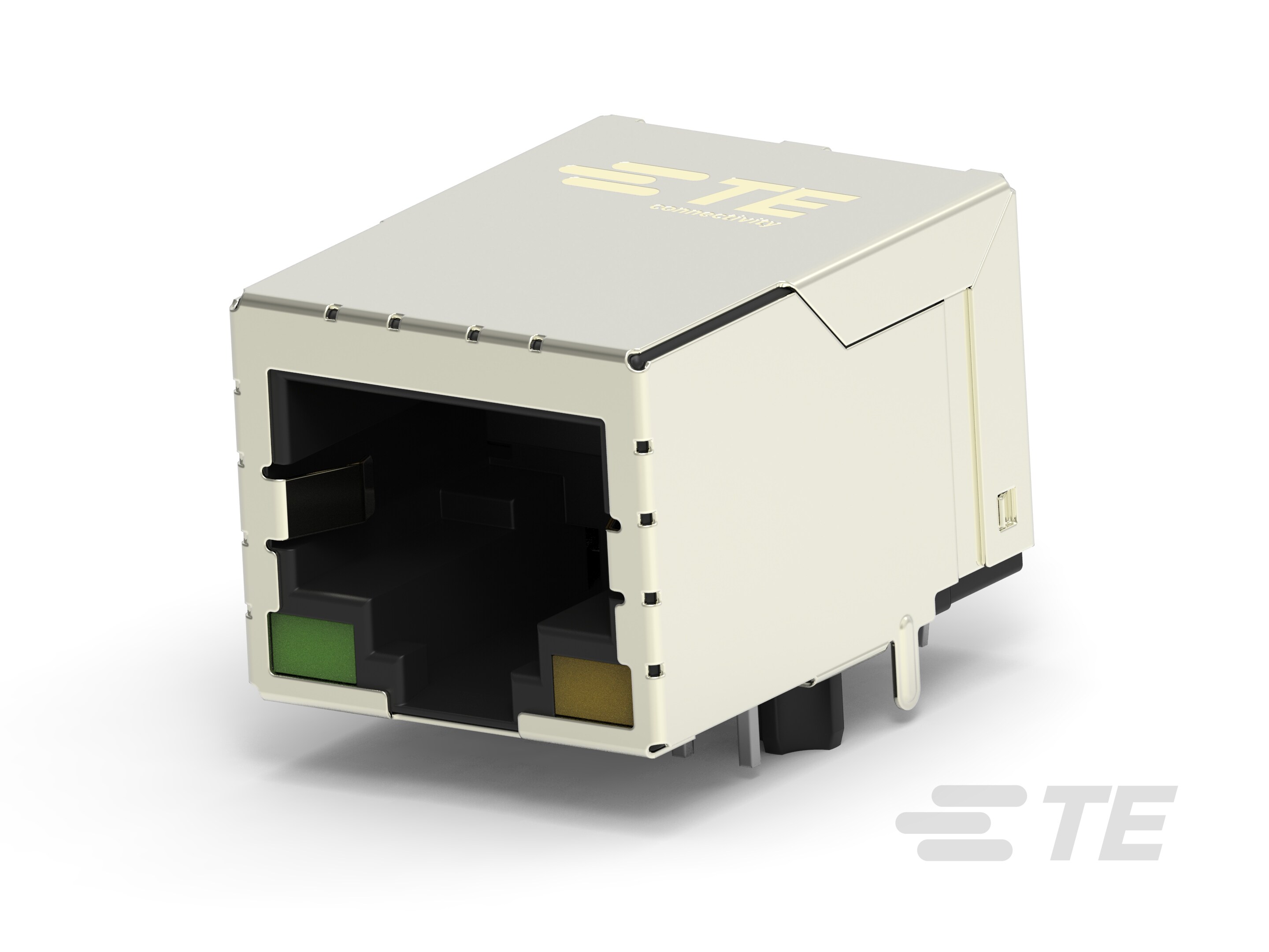 RJ45 JACK INT.MAG. 1GB LED 1X1-3-2301994-5