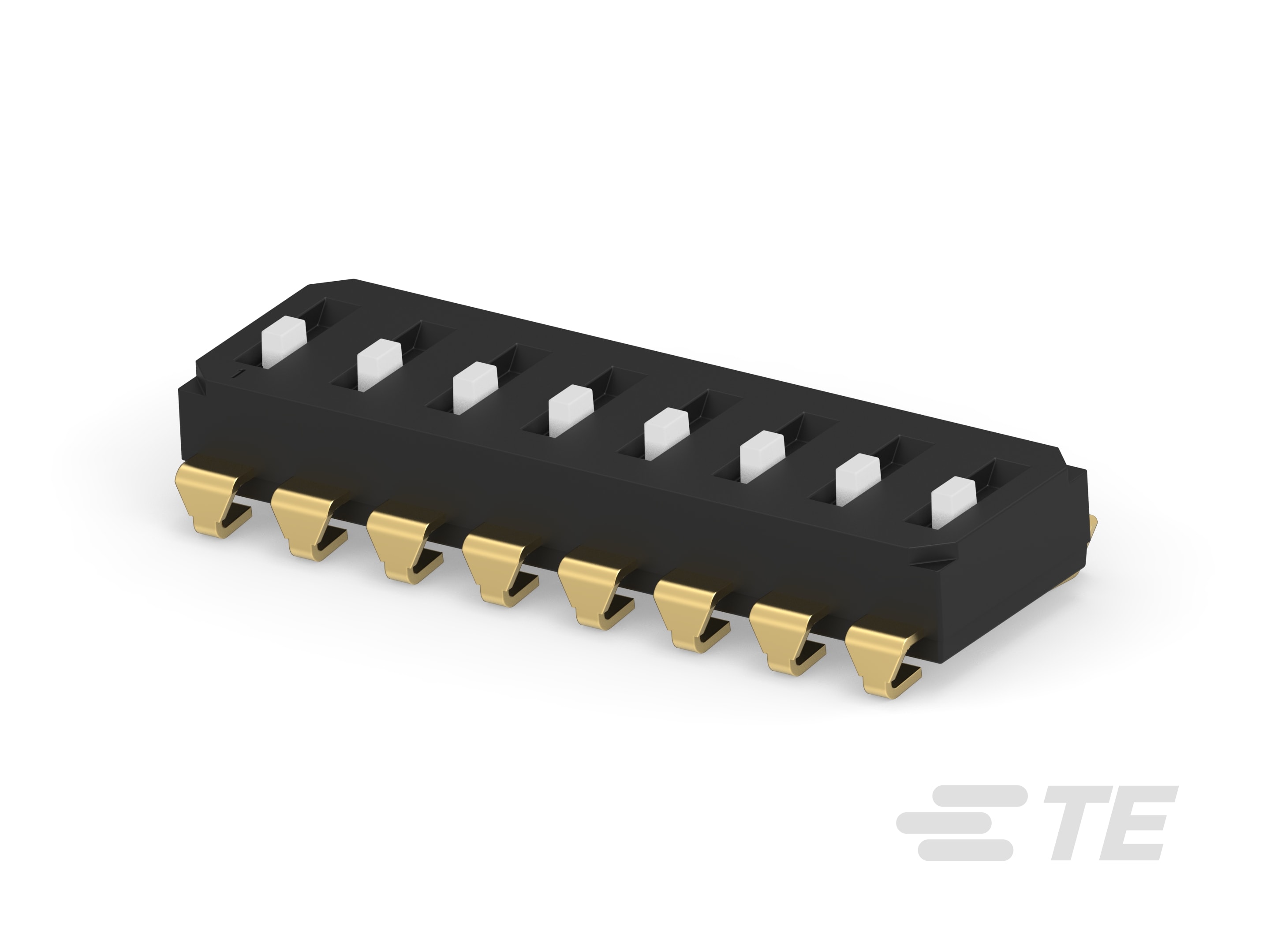 END STACK DIP 8P J RAISED  T&R-3-2319847-9