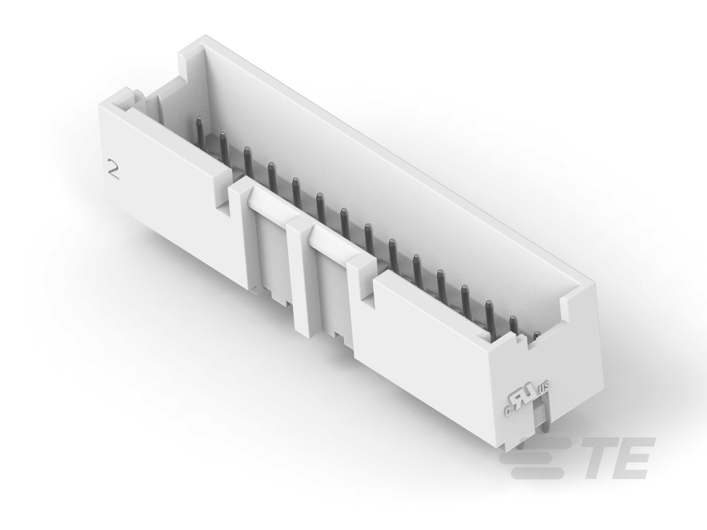 ASSY,HDR,VERT,GWT,NO-BOSS,DUAL ROW,EP2.5-3-2323751-0