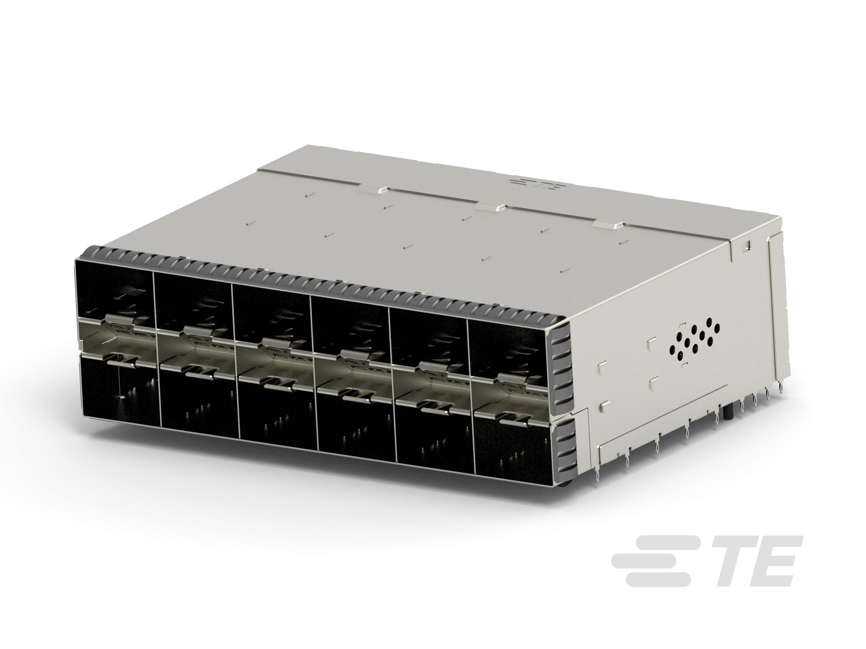 SFP56 STACKED 2X6 RECEPTACLE ASSEMBLY-3-2347721-1