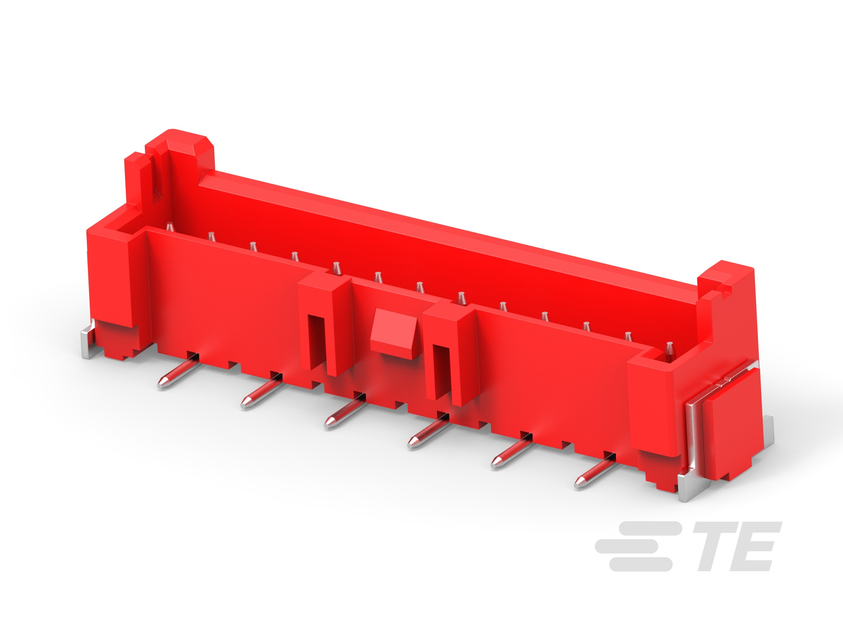 EP2.5 single row SMT header,13P,red-3-2365497-3