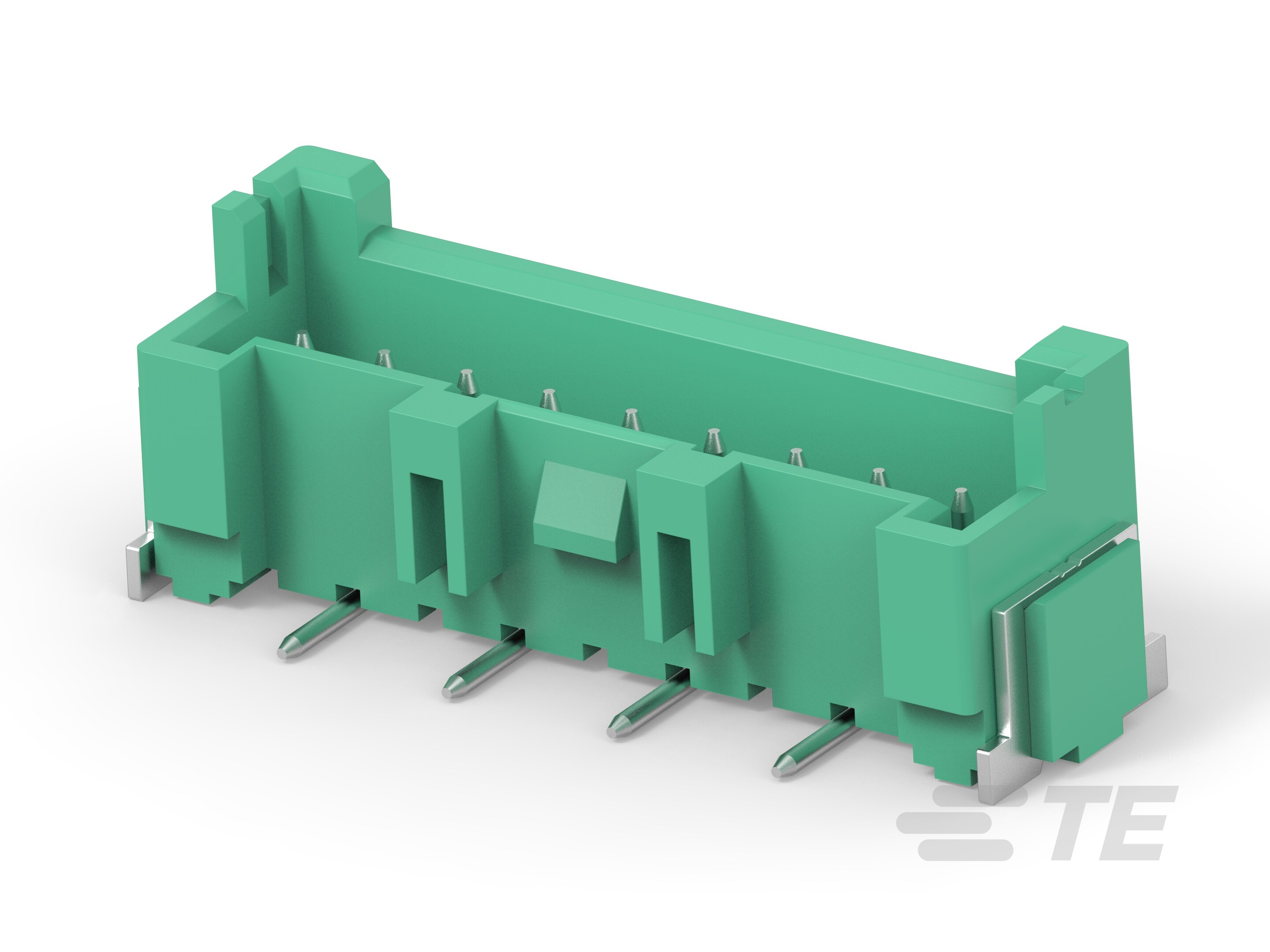 EP2.5 single row SMT header,9P,green-3-2365497-9
