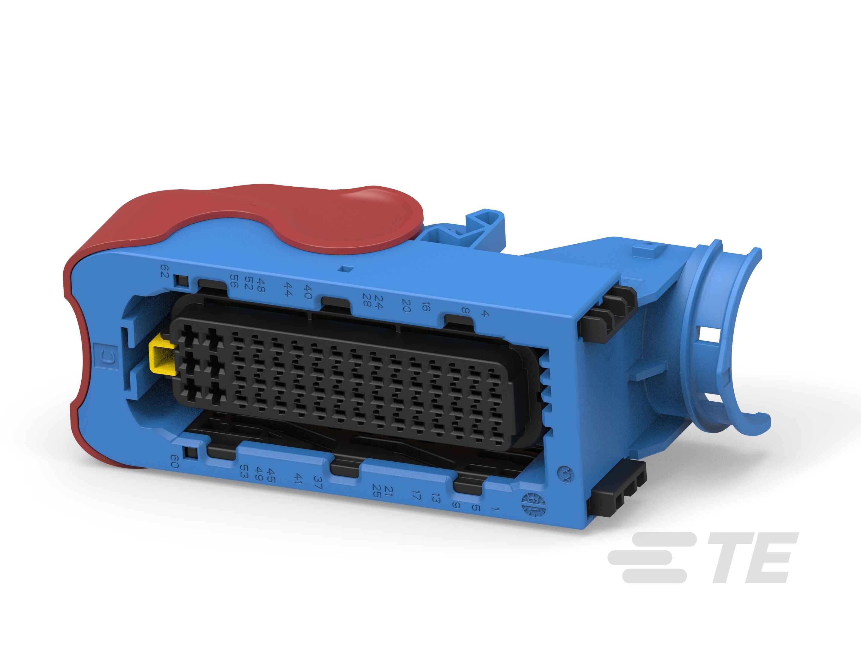 62POS,HYBRID,REC HSG ASSY,SLD,COD C-3-2366619-3