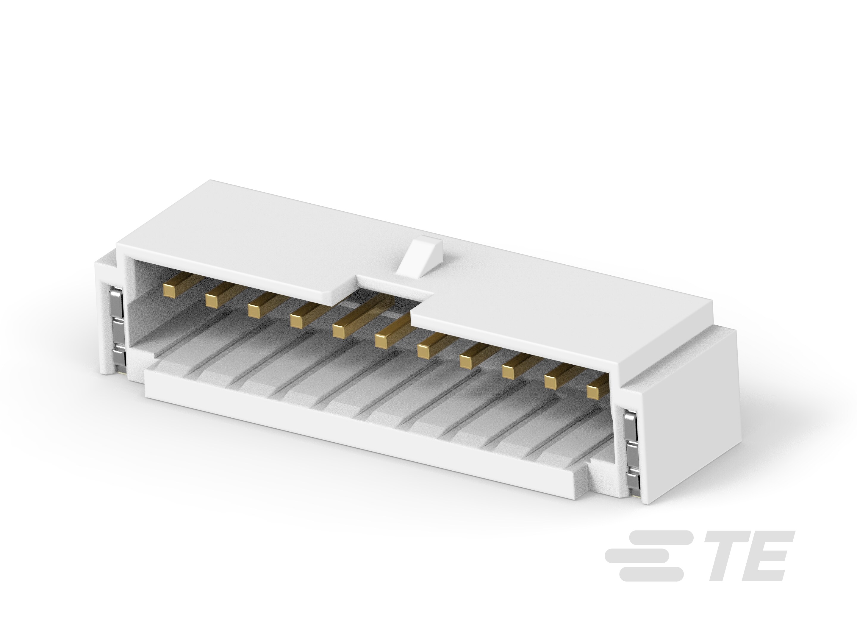 1.5P 11POS WTB R/A BRD W LATCH AU NAT-3-2381626-1