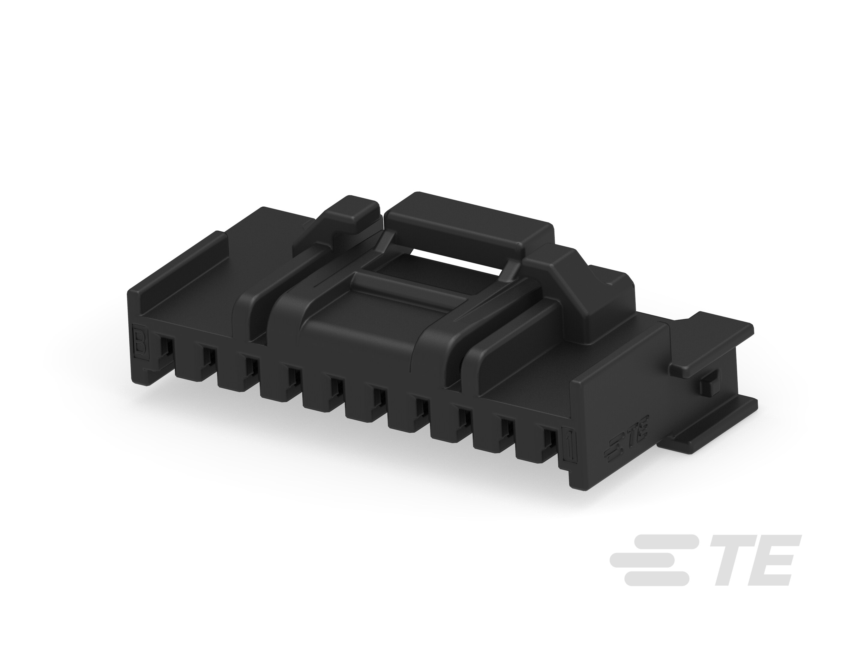 SGI 1.5 Plug HSG, 10P, Key B, Black-3-2382946-0