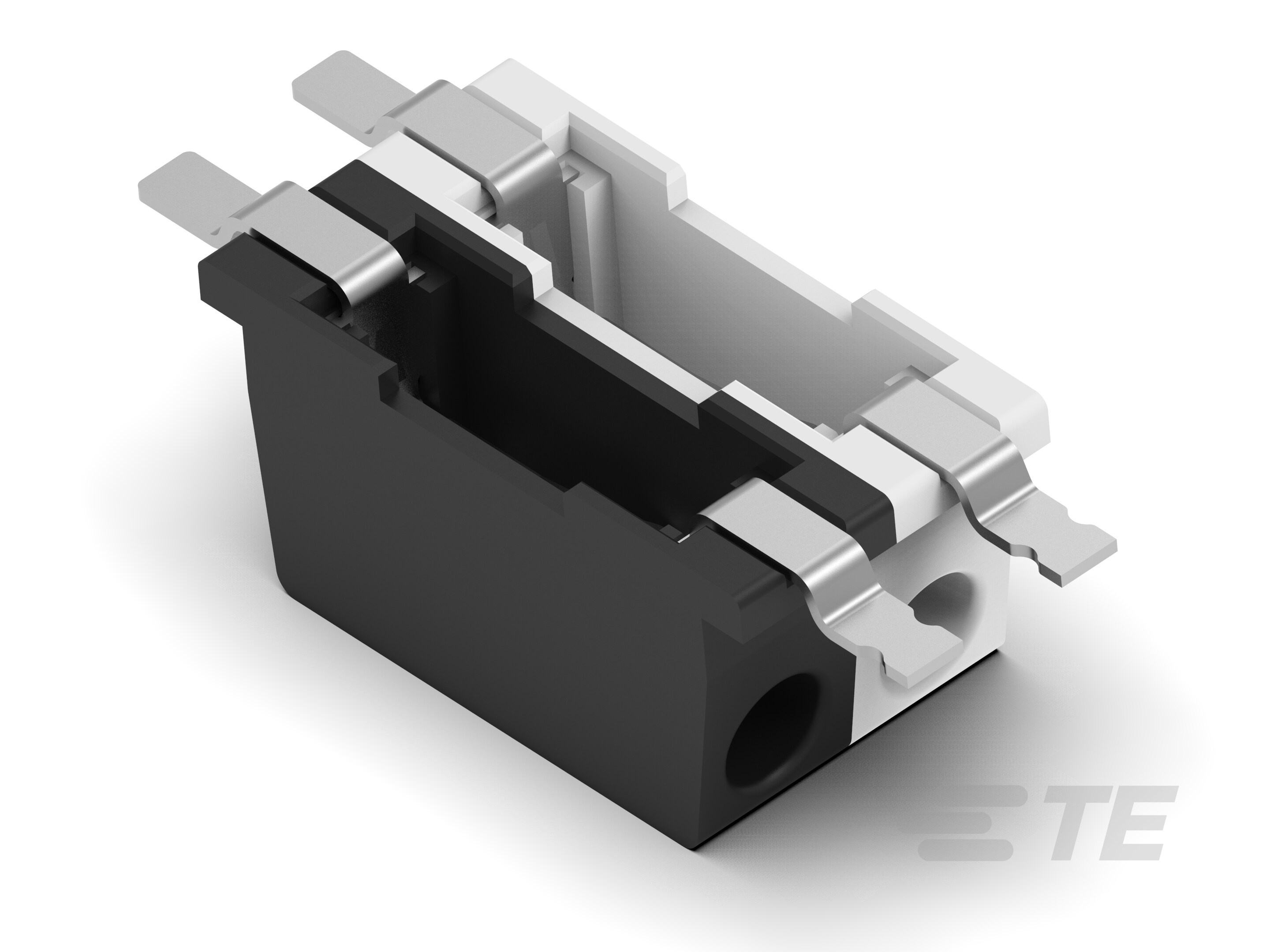 4.0 ITB CONN_2P MODULAR_WO CAP_BK/WE-3-2834313-2