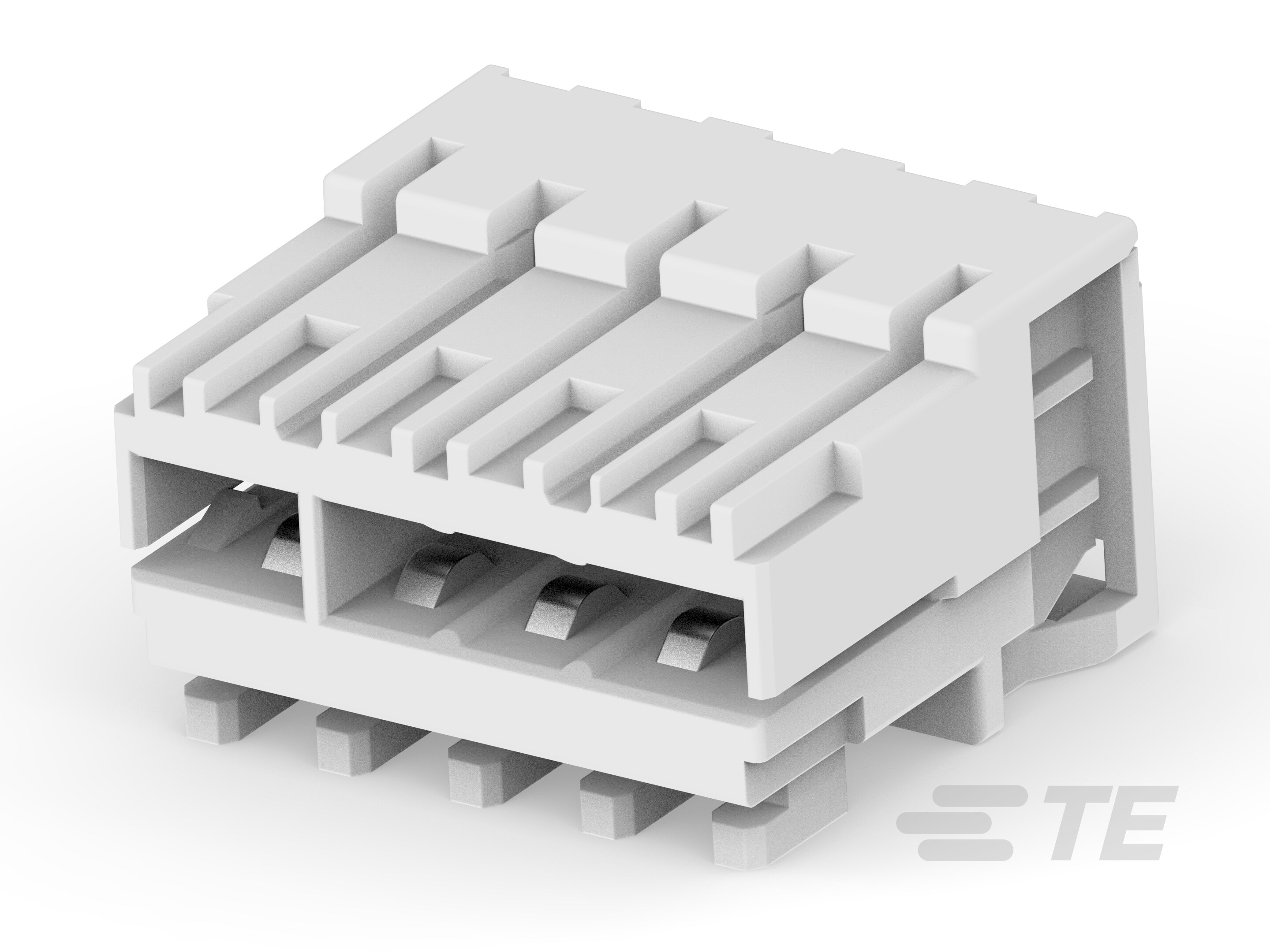 AMP DUOPLUG 2.5 MKII 4P W. PCB LOCK-4-1740501-4