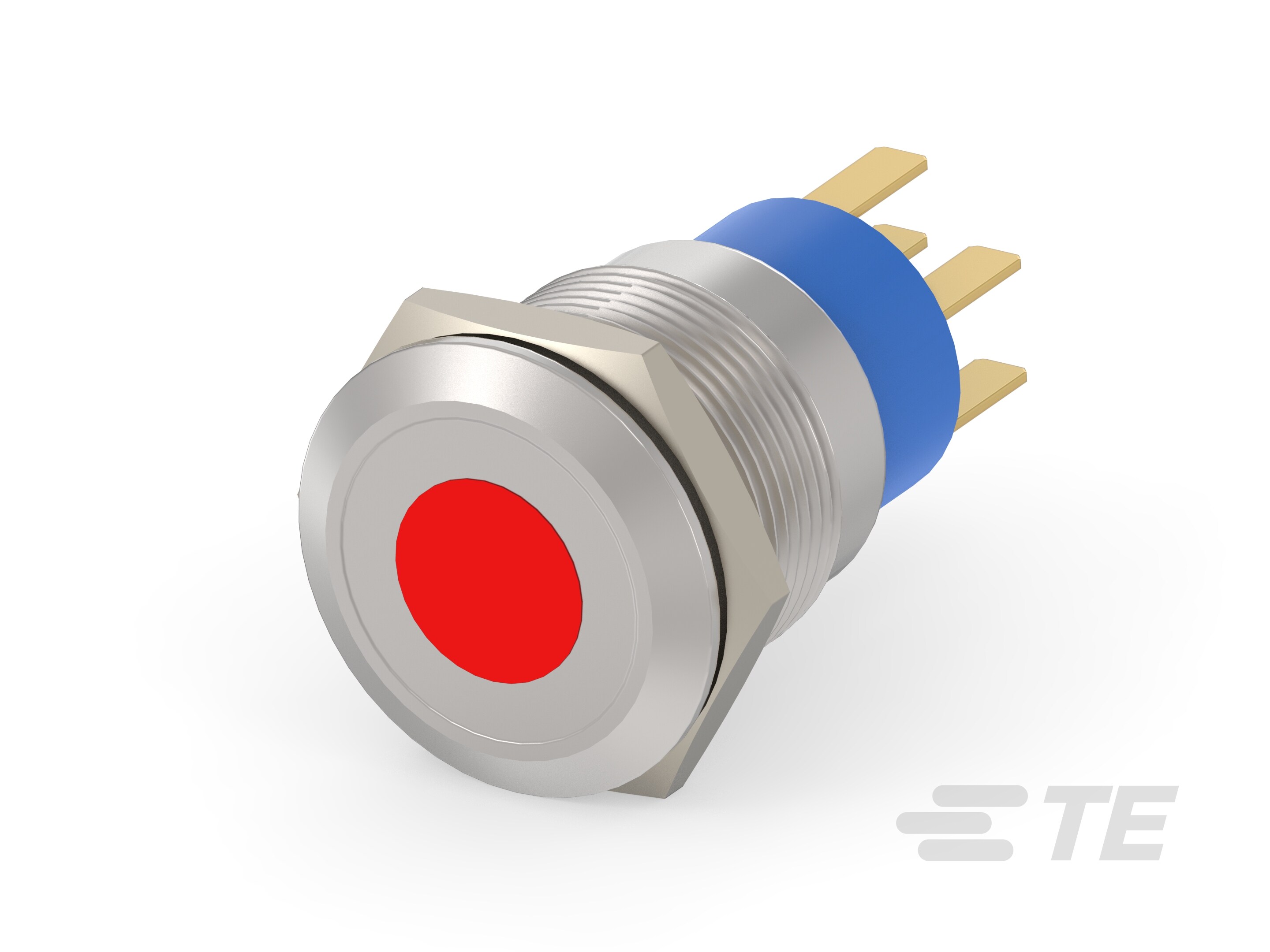 AV19 DPL 0.4VA SPOT LED RED 24V-6-2213765-8