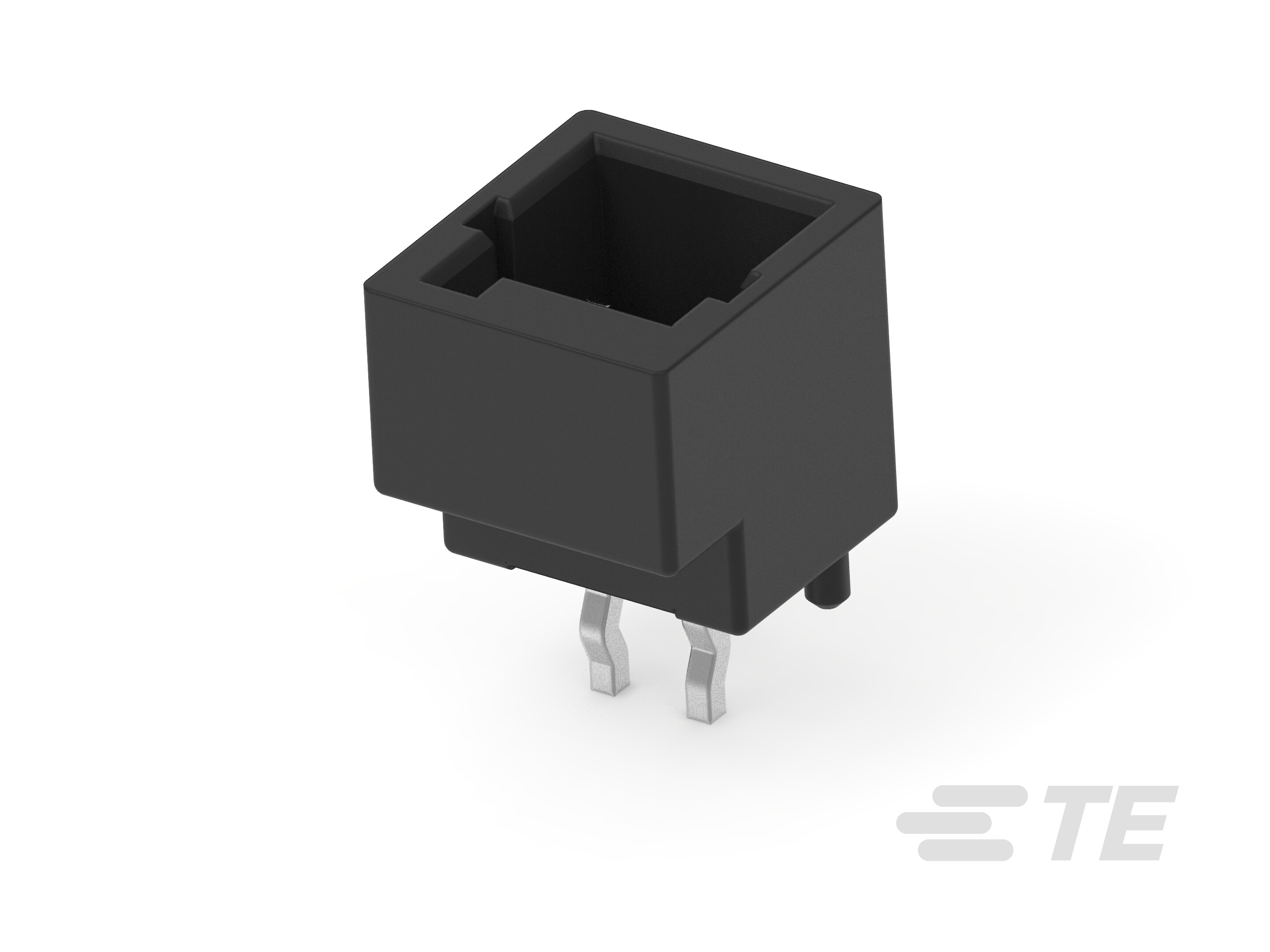 SGI2.0 header assembly TH 2P,key B,BLK-4-2232826-2