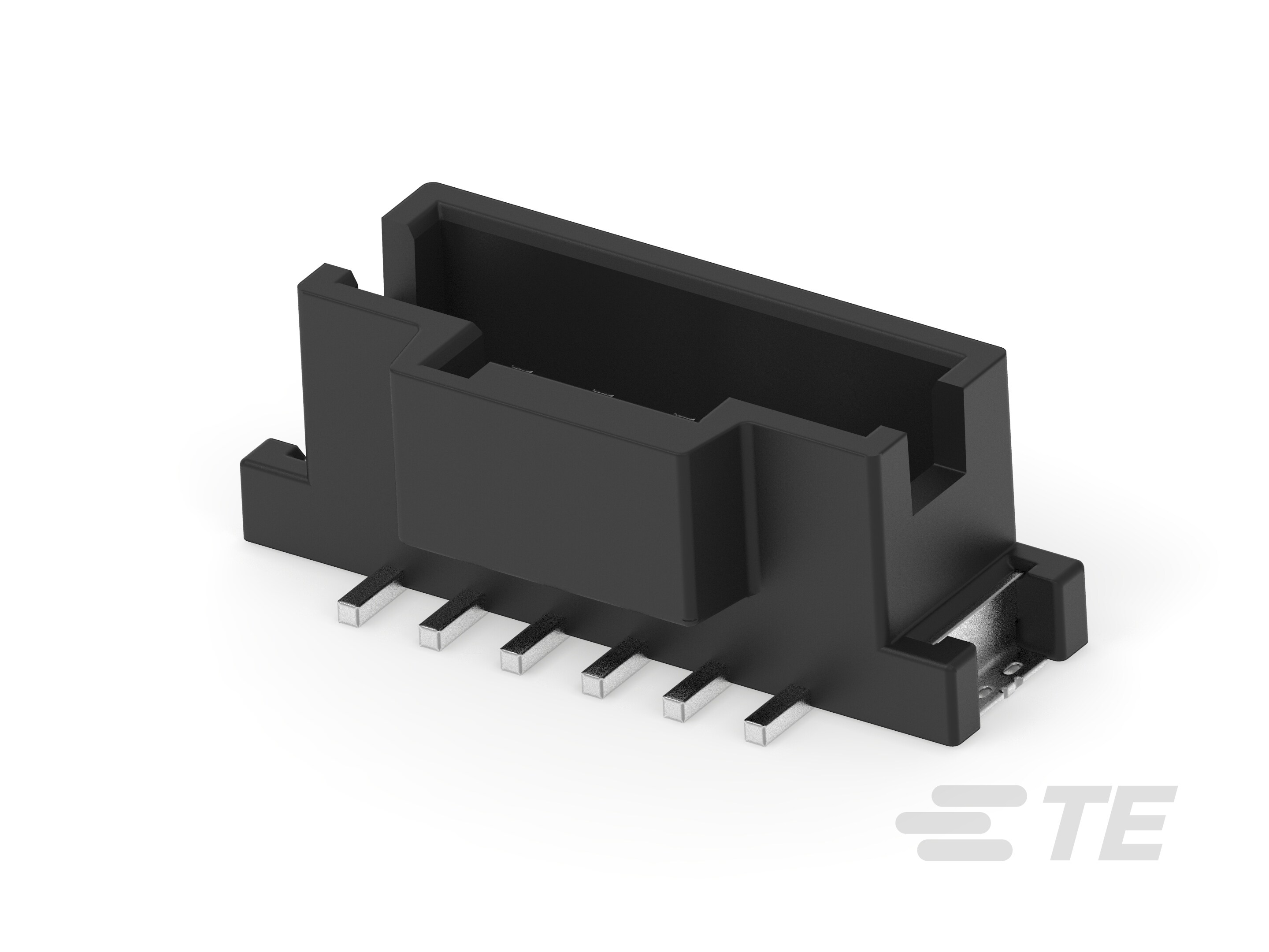 SGI2.0 HEADER ASSEMBLY SMT 6P,KEY B,BLK-4-2232829-6