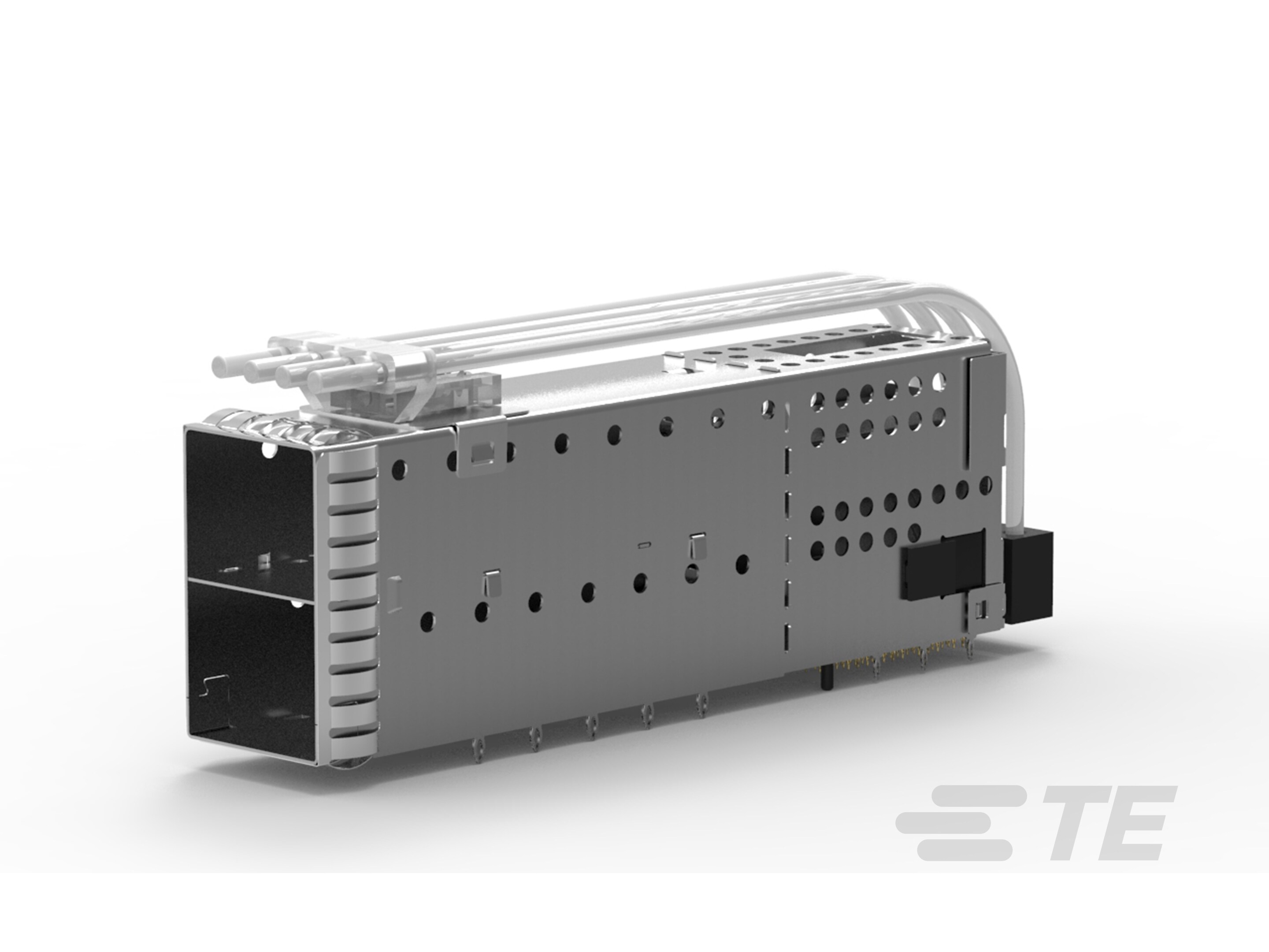 MICROQSFP 2X1 CAGE ASSY EMI SPRING, 4LP-4-2296273-1