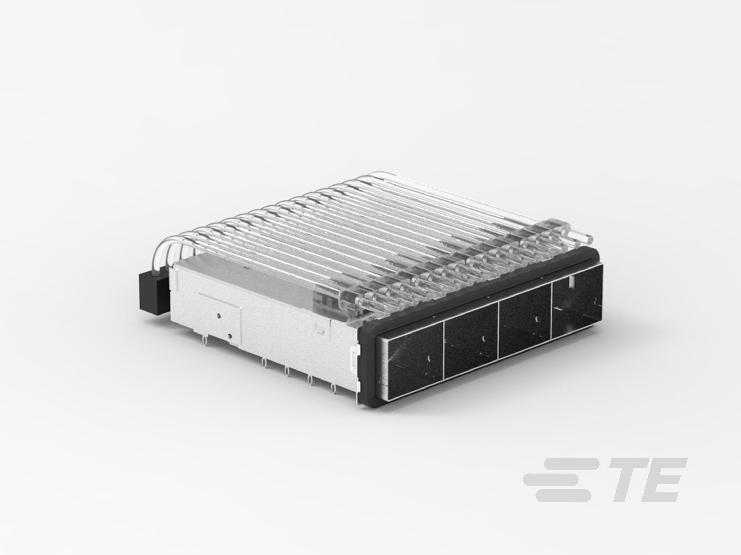 MICROQSFP 1X4 CAGE ASSY, EMI GASKET, 4LP-4-2297550-2