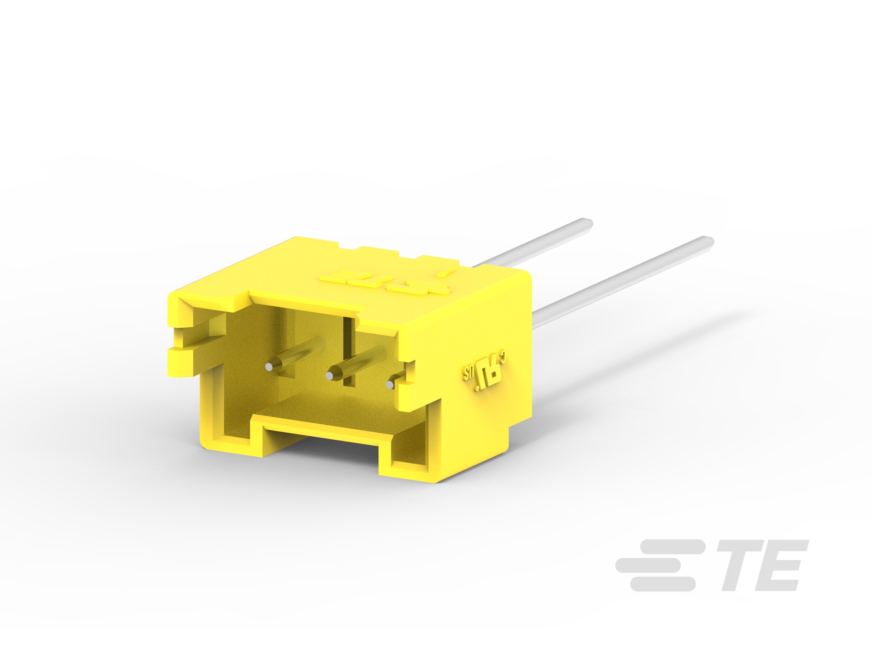 EP2.5 HDR 3P VERT W/O BOSS,TAPING,YELLOW-4-2299683-3