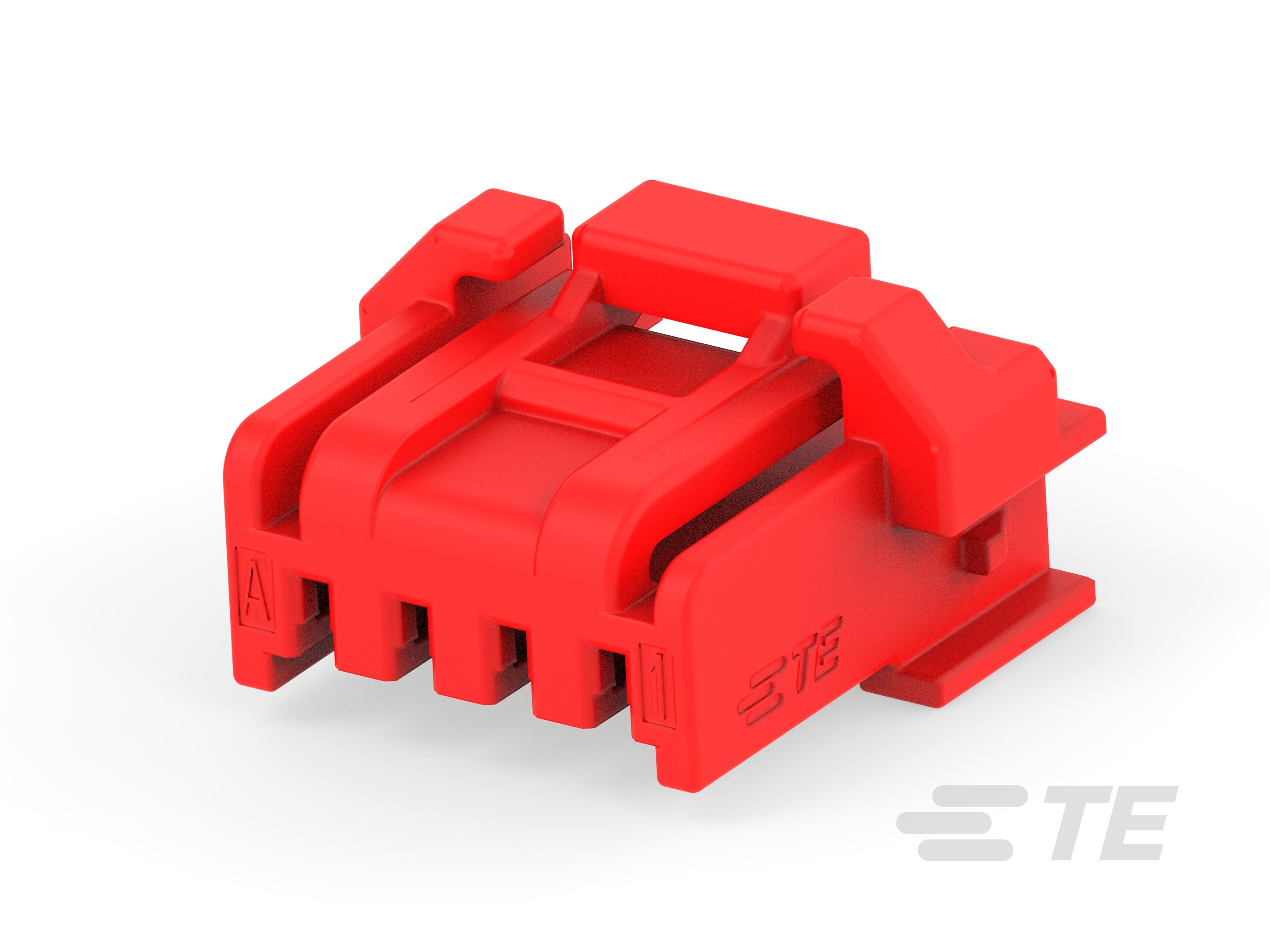 SGI 1.5 Plug HSG, 4P, Key A, Red-4-2382946-4