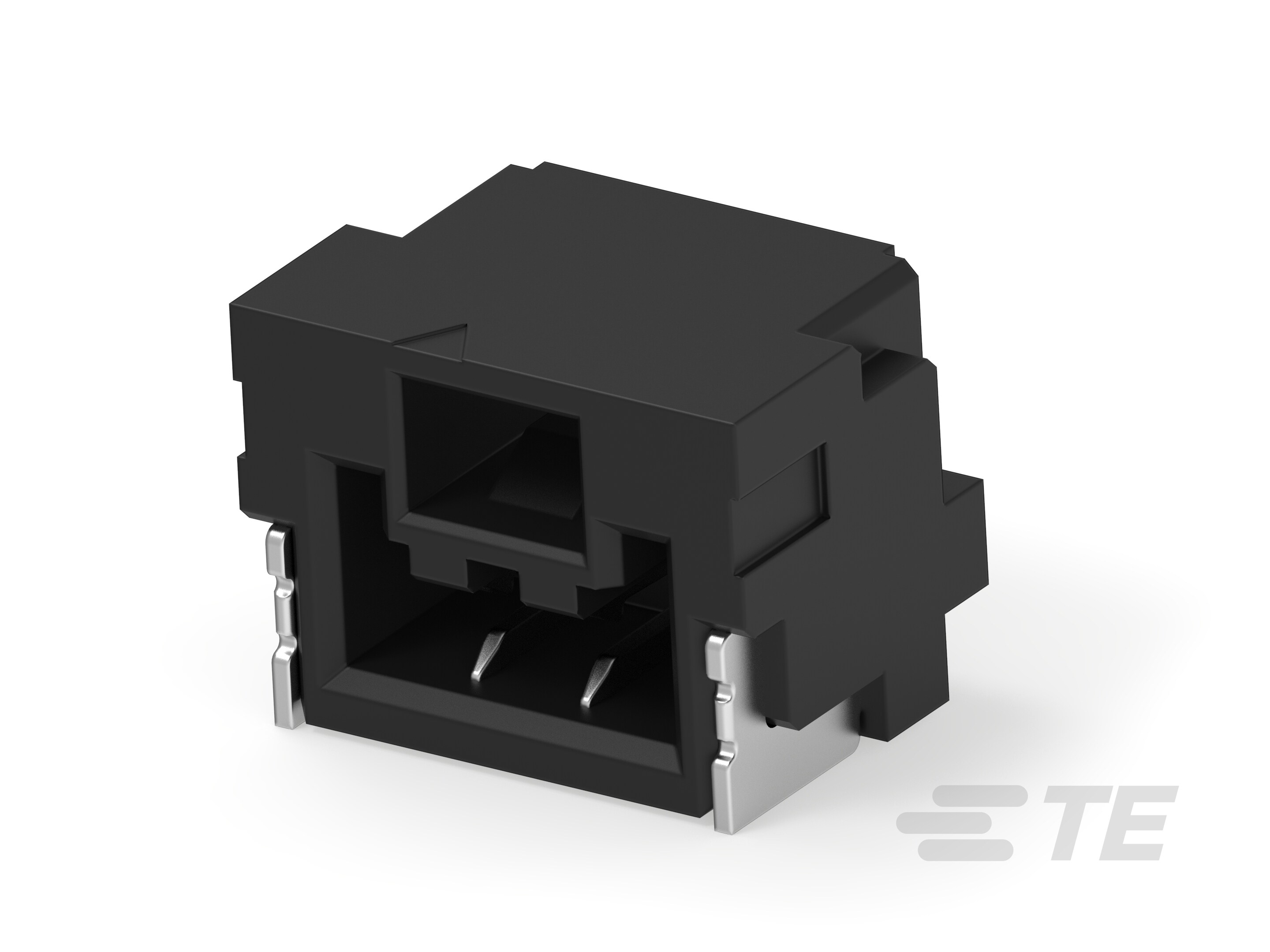 1.25P 2POS WTB R/A BRD W LATCH TIN BL-4-2390136-2