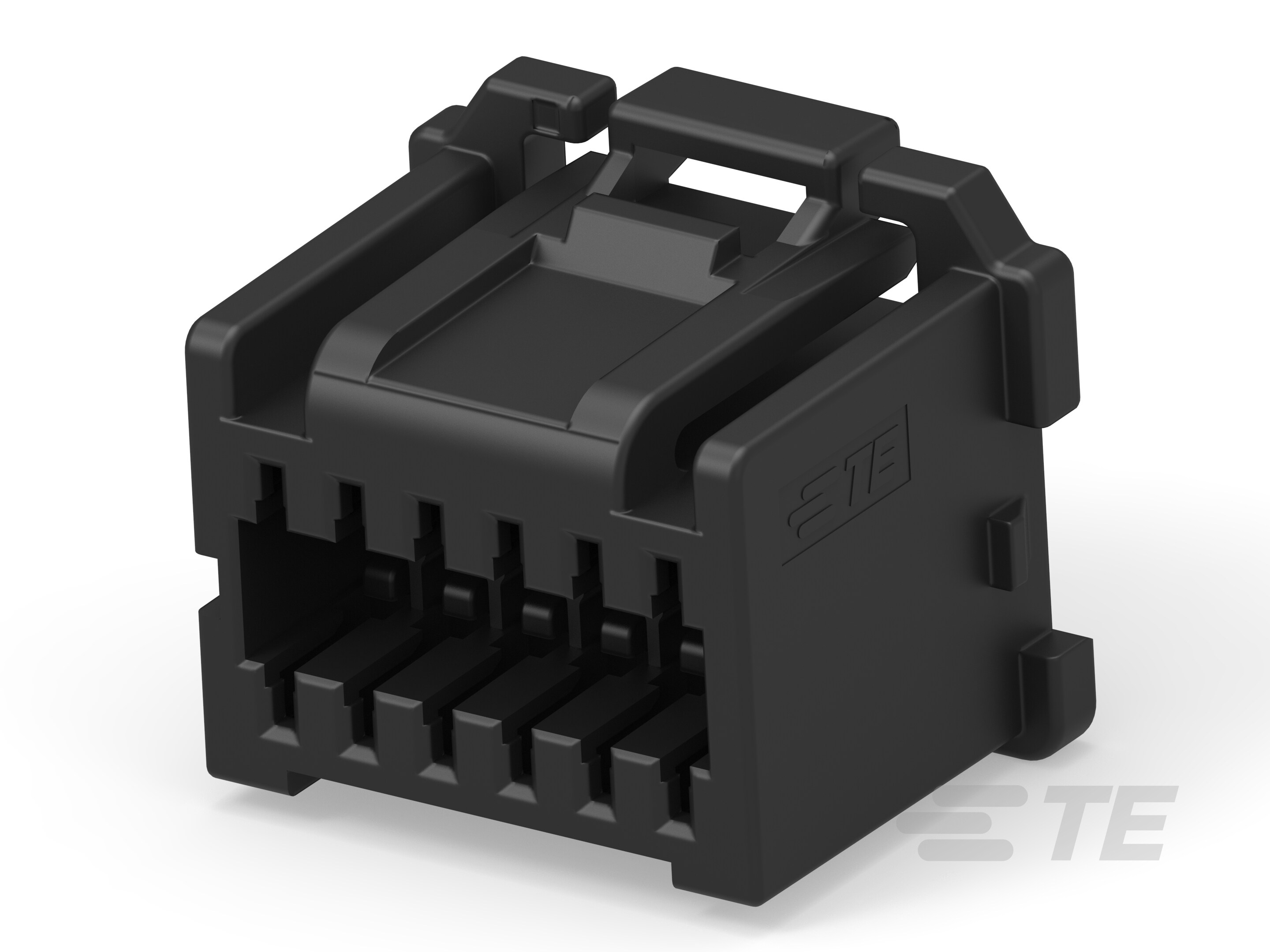 SGI 1.5 PLUG HSG, 12P, KEY E, BLACK-4-2426397-6