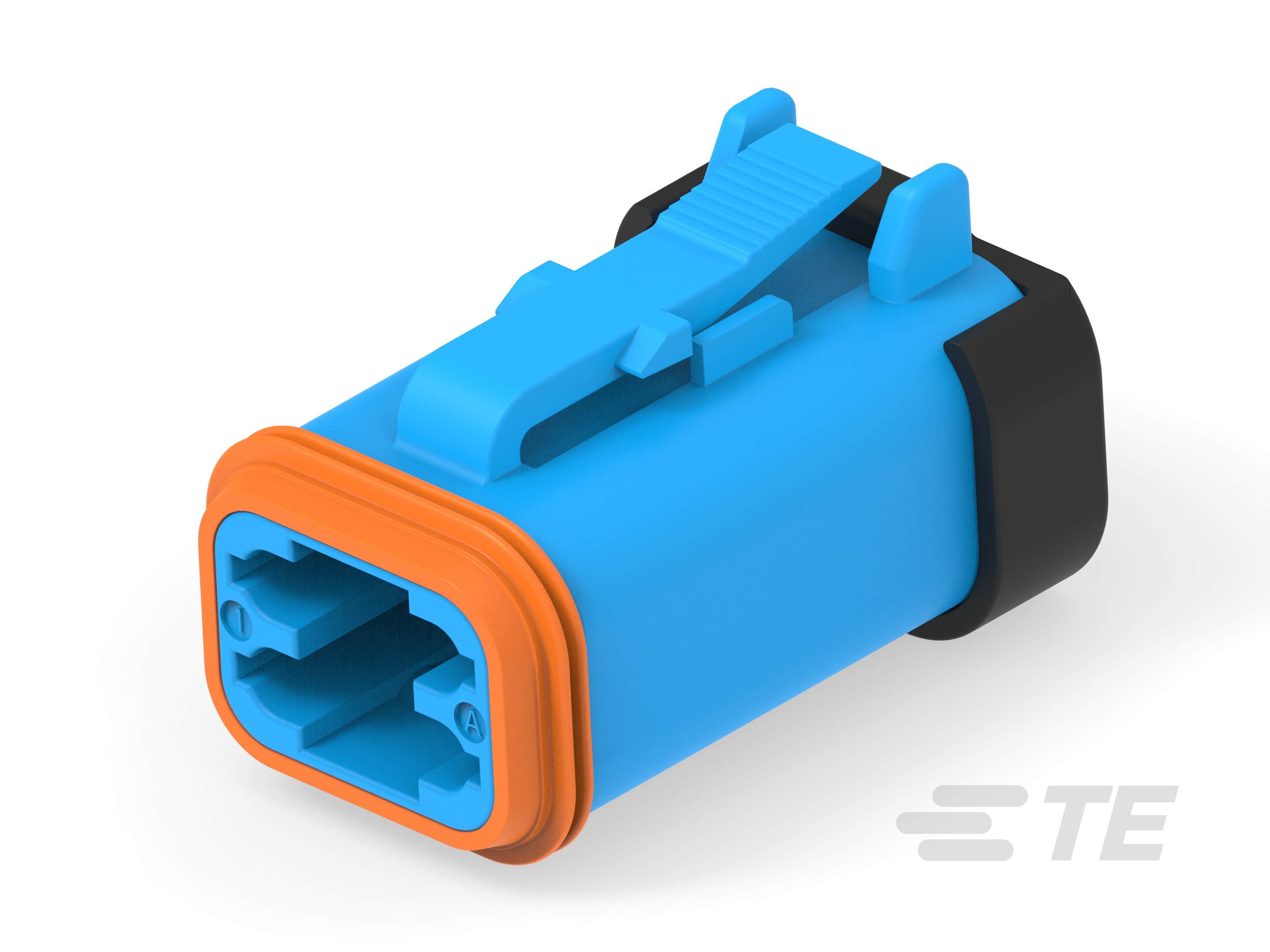 DT06-4S-EE06, PLG, 4P, BLU, N, CAP-4-2448104-3
