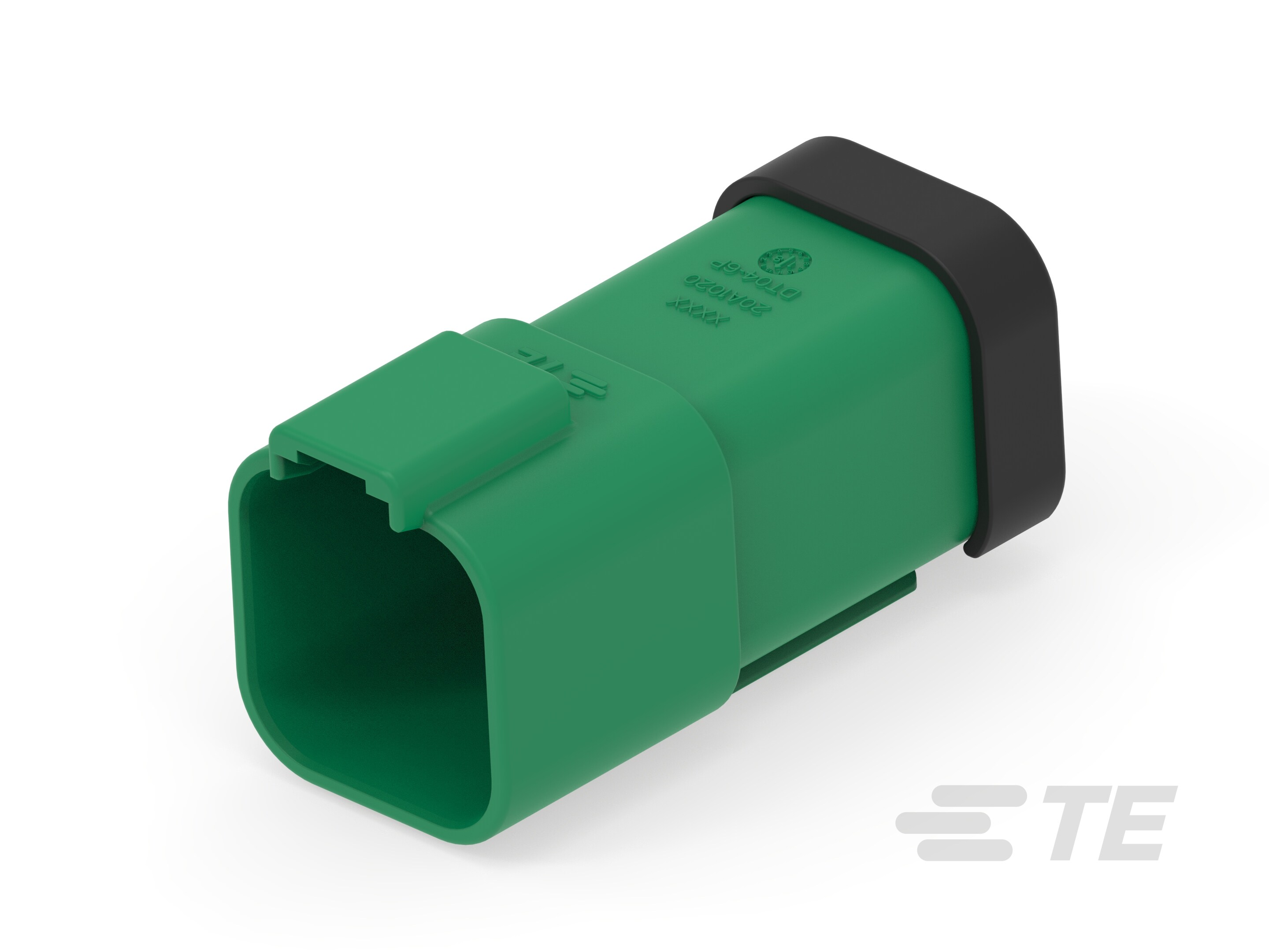 DT04-6P-EE13, RCPT, 6P, GRN, N, CAP-4-2448114-2