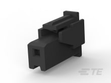 EP 1P PLUG BLACK-5-1123823-1
