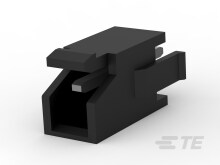 EP CONN HDR ASSY 1P BLACK-5-1123824-1