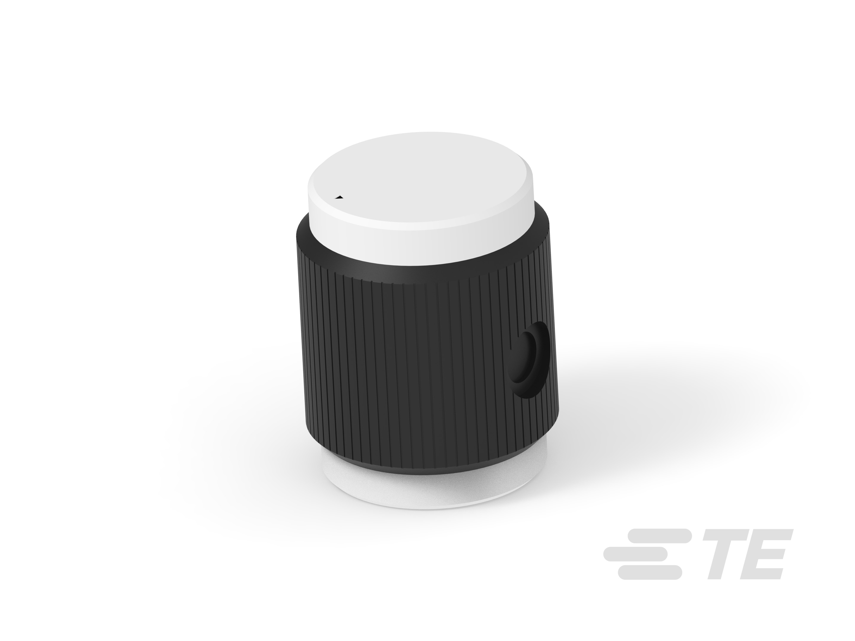 KN501BA1/8=KNOB BLK/ALUM 1/8 I-5-1437622-5
