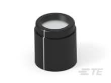 PKG40B1/8=KNOB PLASTIC 1/8 LEX-5-1437624-9