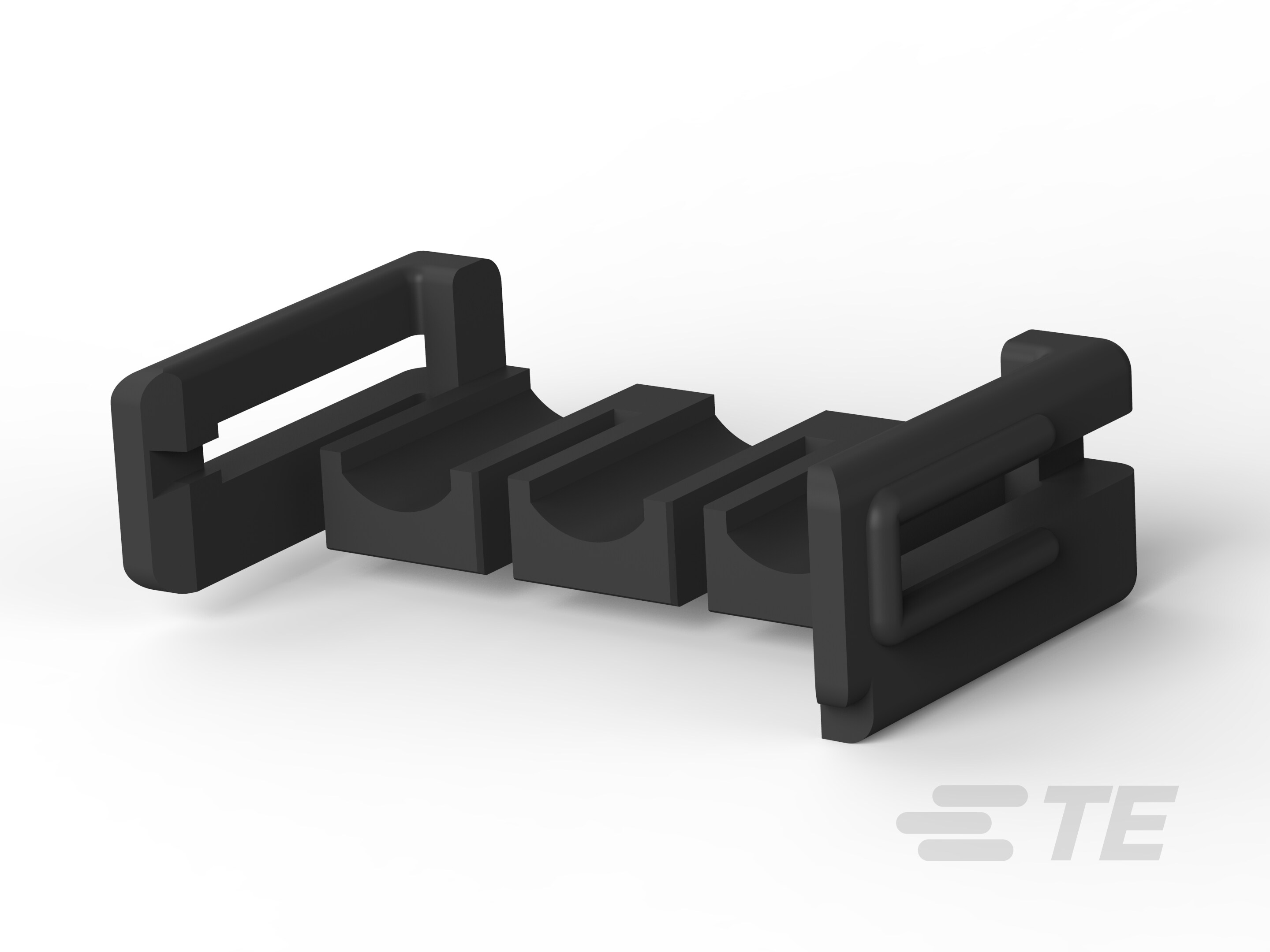 GIC 3.5 3P DBL LOCK PLATE PBT(BLACK)-5-1565090-1