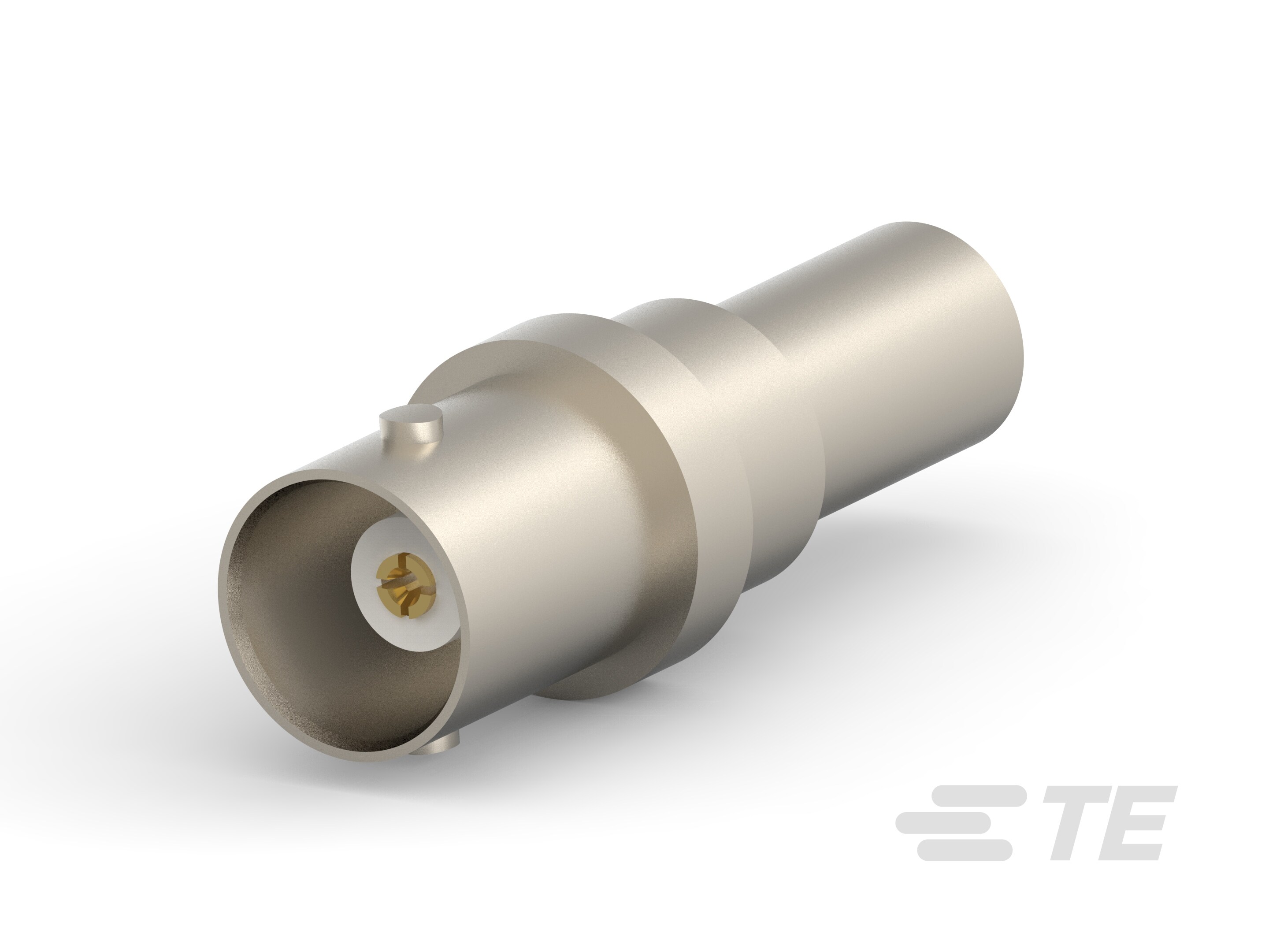 BNC Str Jk Hex 75Ohm Nickel Pltd RG59B/U-5-1634514-0