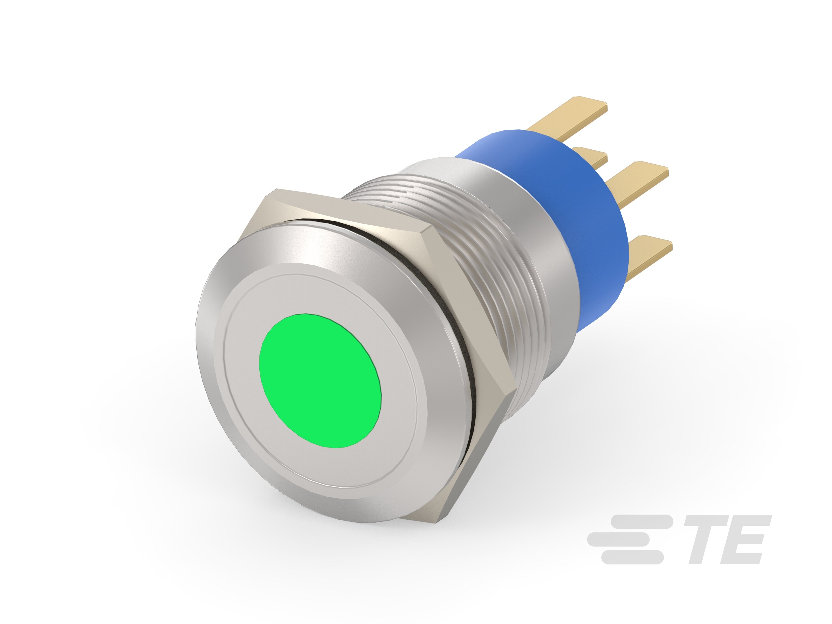 AV19 DPM 0.4VA SPOT LED GREEN 12V-5-2213765-4