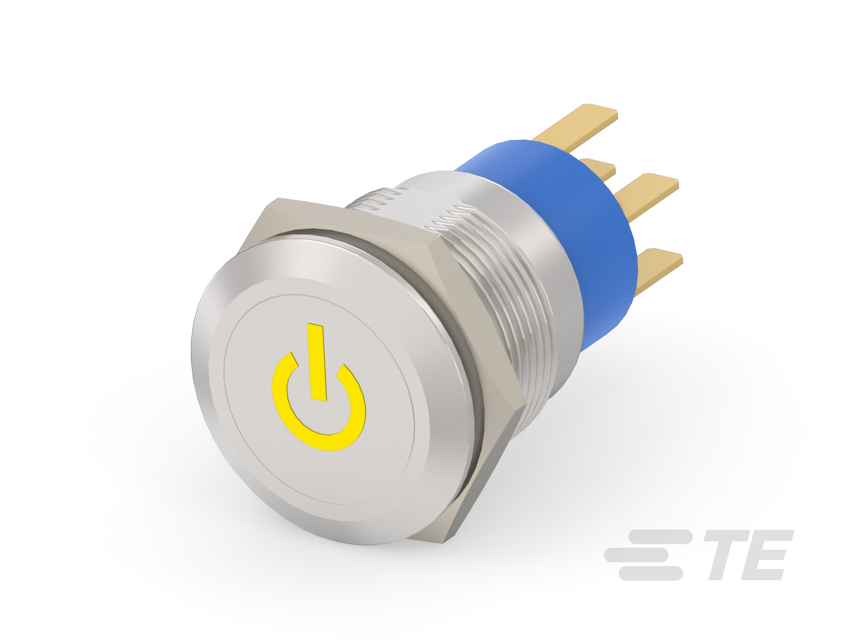 AV19 DPM 0.4VA POWER LED YELLOW 24V-5-2213766-2