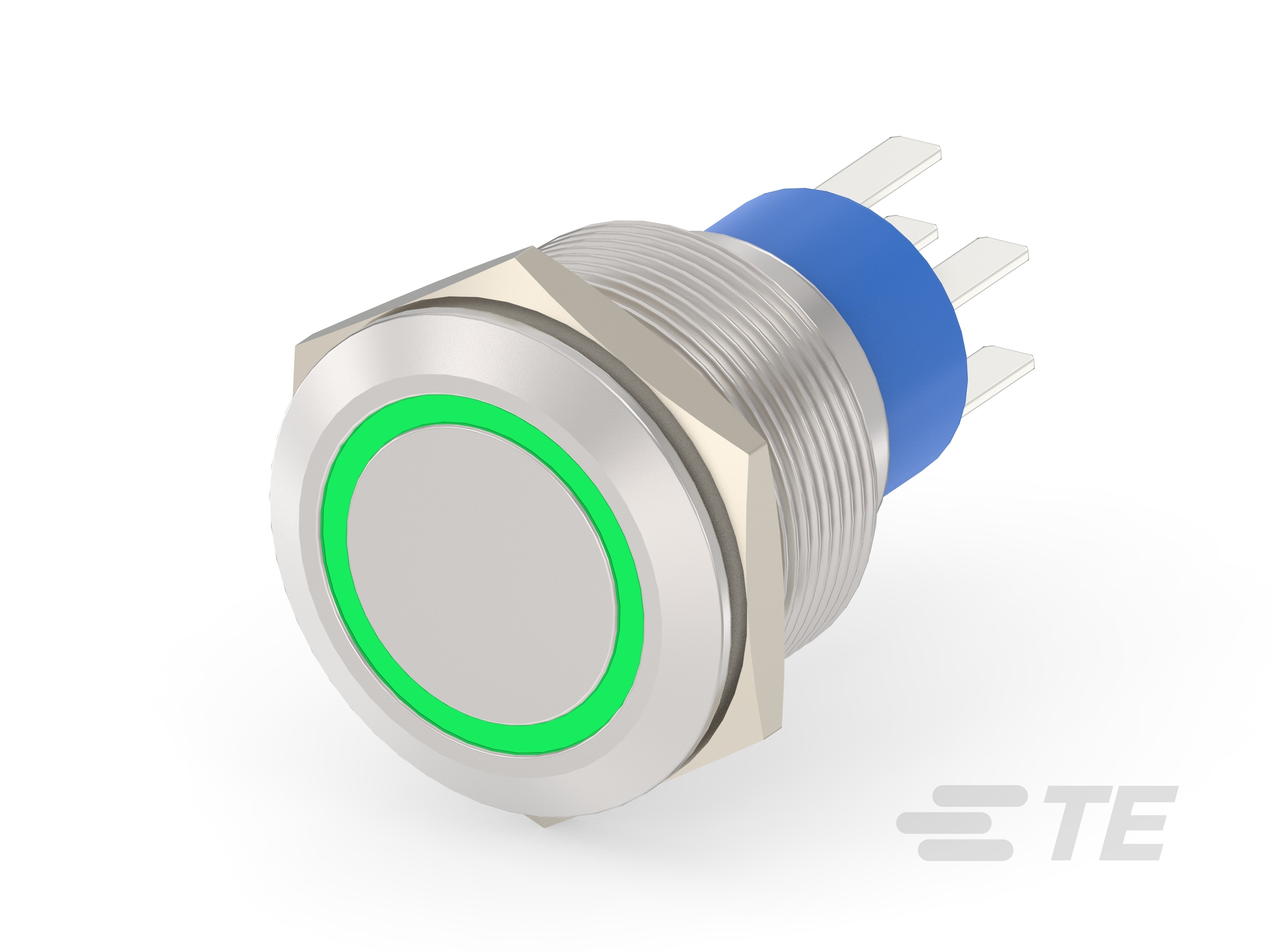 AV22 DPM 3A MOVE RING LED GREEN 12V-5-2213772-3