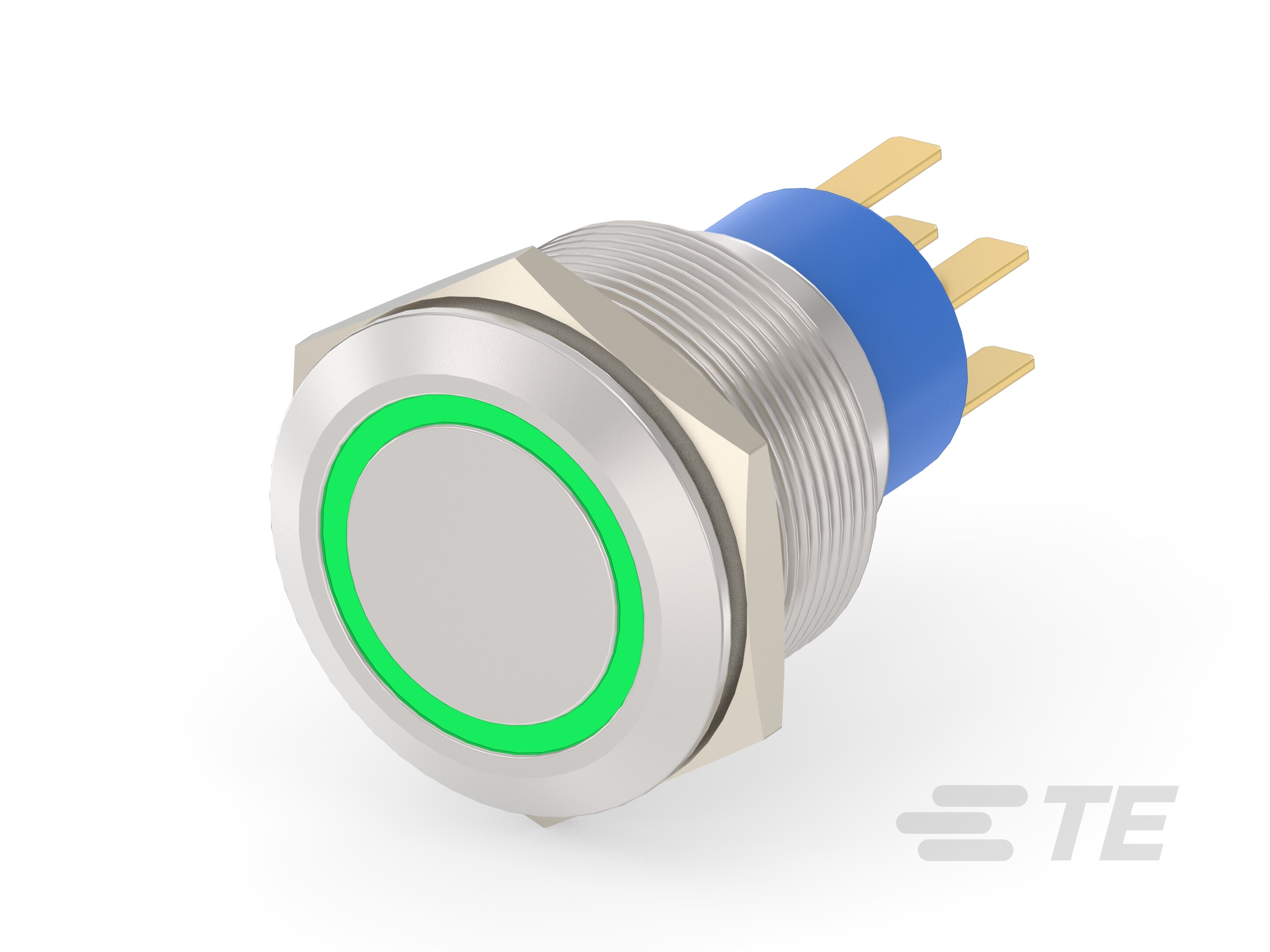 AV22 DPM 0.4VA MOVE RING LED GREEN 12V-5-2213772-4