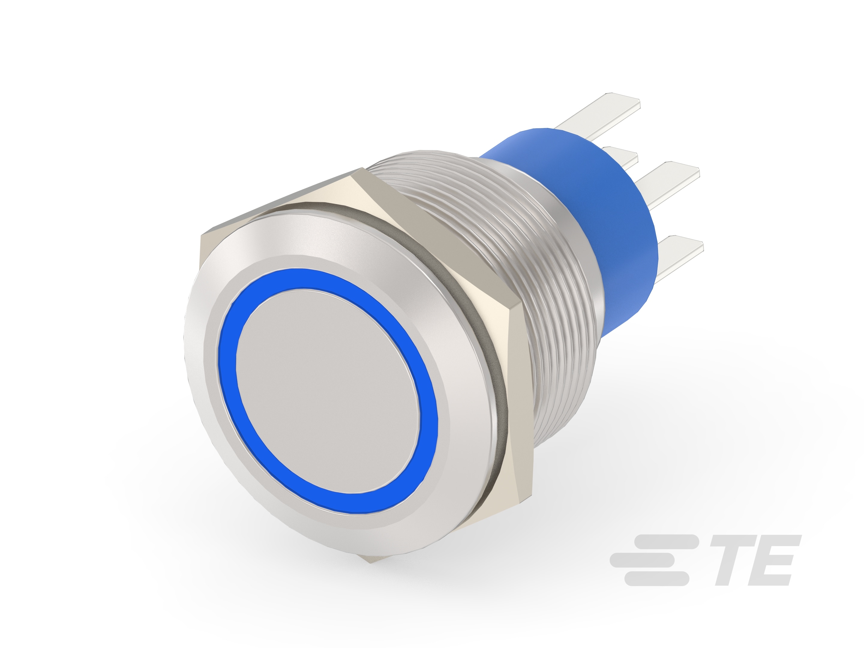 AV22 DPM 3A MOVE RING LED BLUE 24V-5-2213772-9