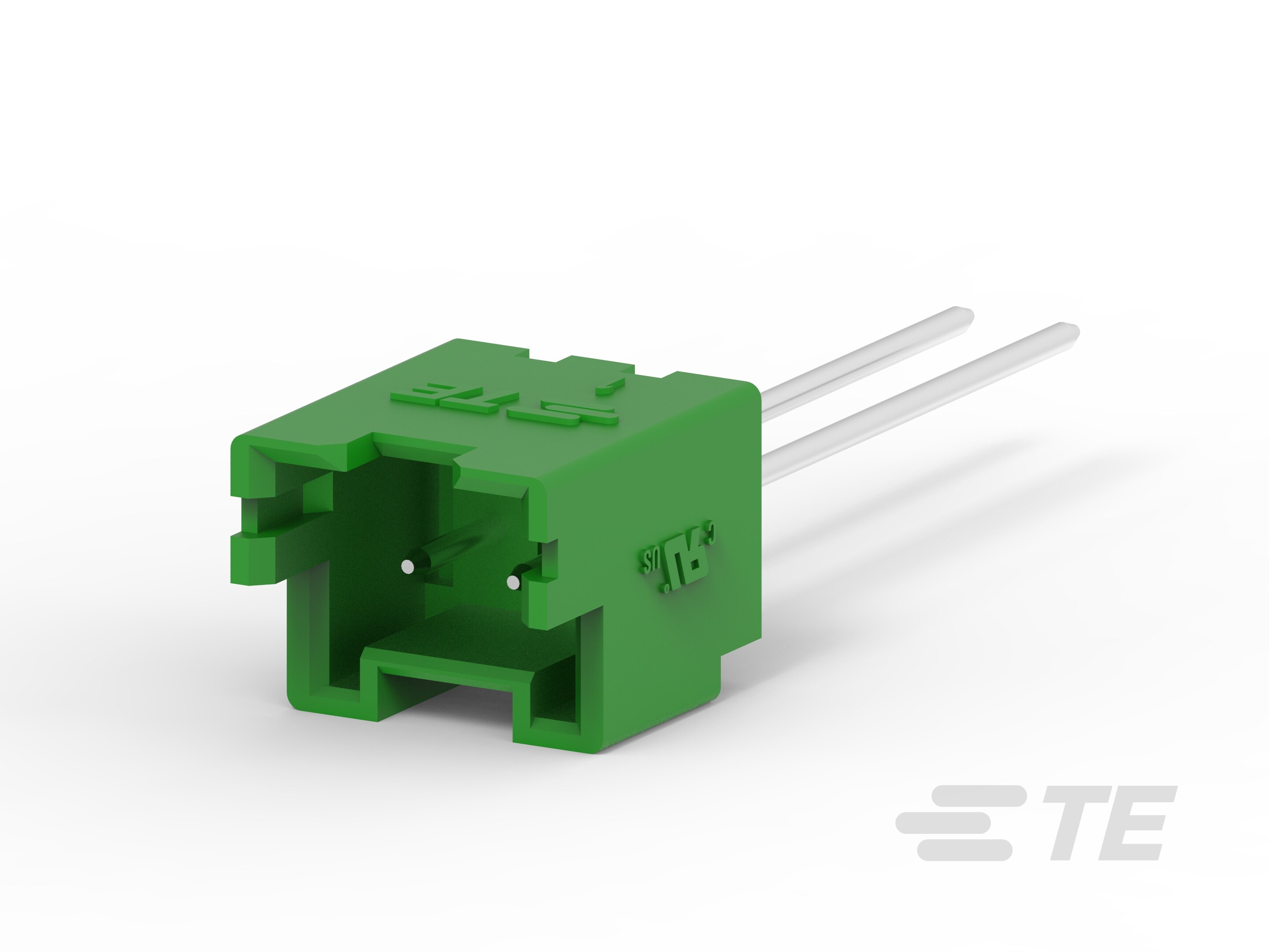 EP2.5 HDR 2P VERT W/O BOSS,TAPING,GREEN-5-2299683-2