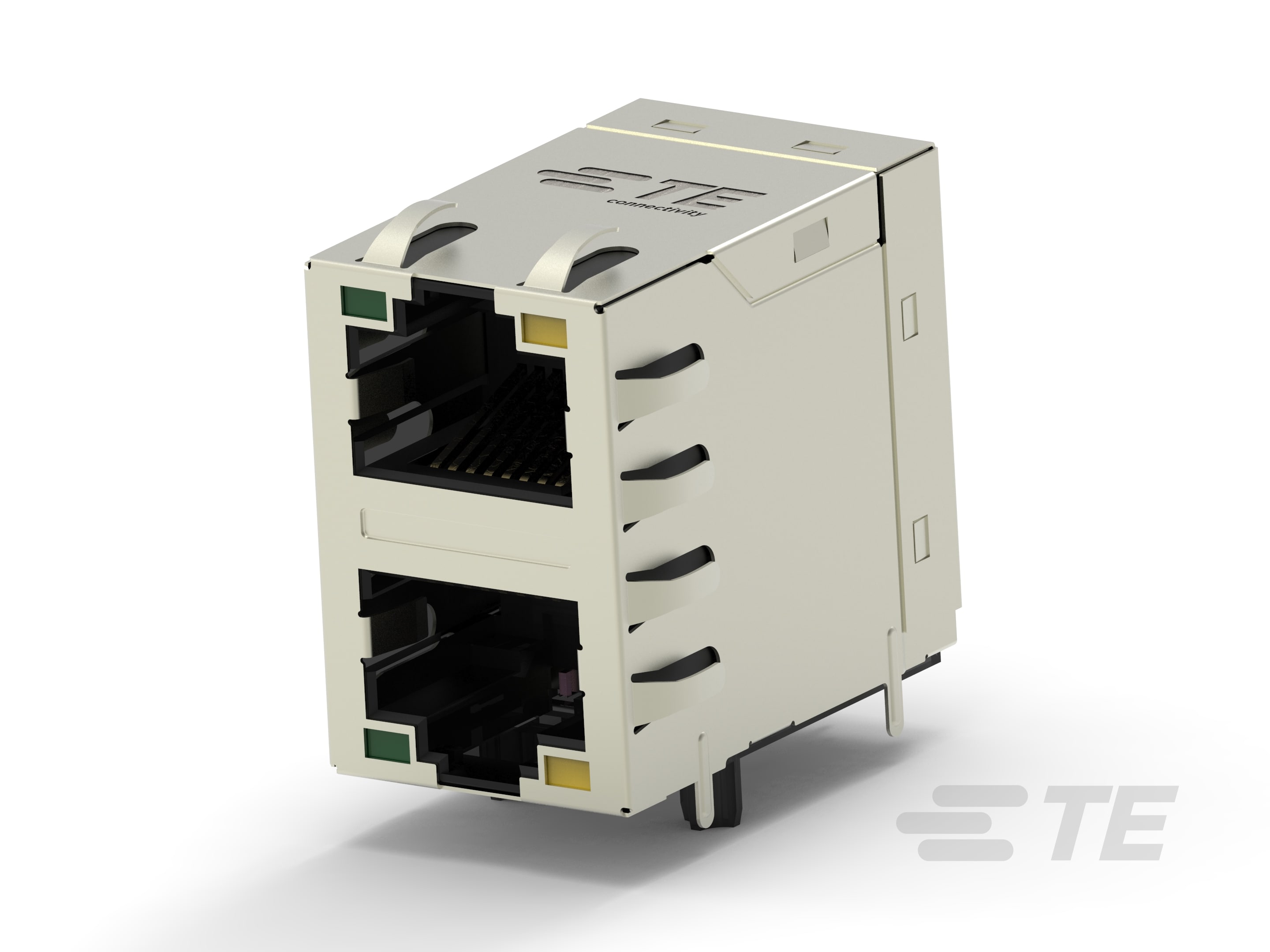 RJ45 JACK MAG. POE 10/100 LED 2X1-5-2337995-1