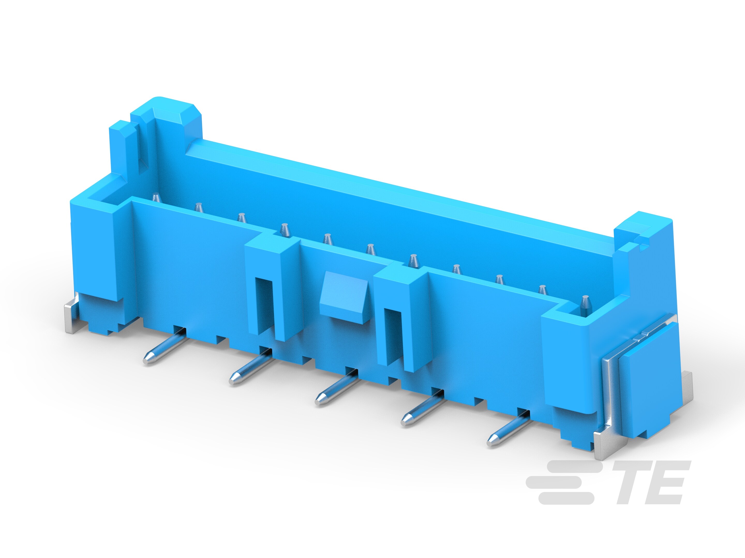 EP2.5 single row SMT header,11P,blue-5-2365497-1