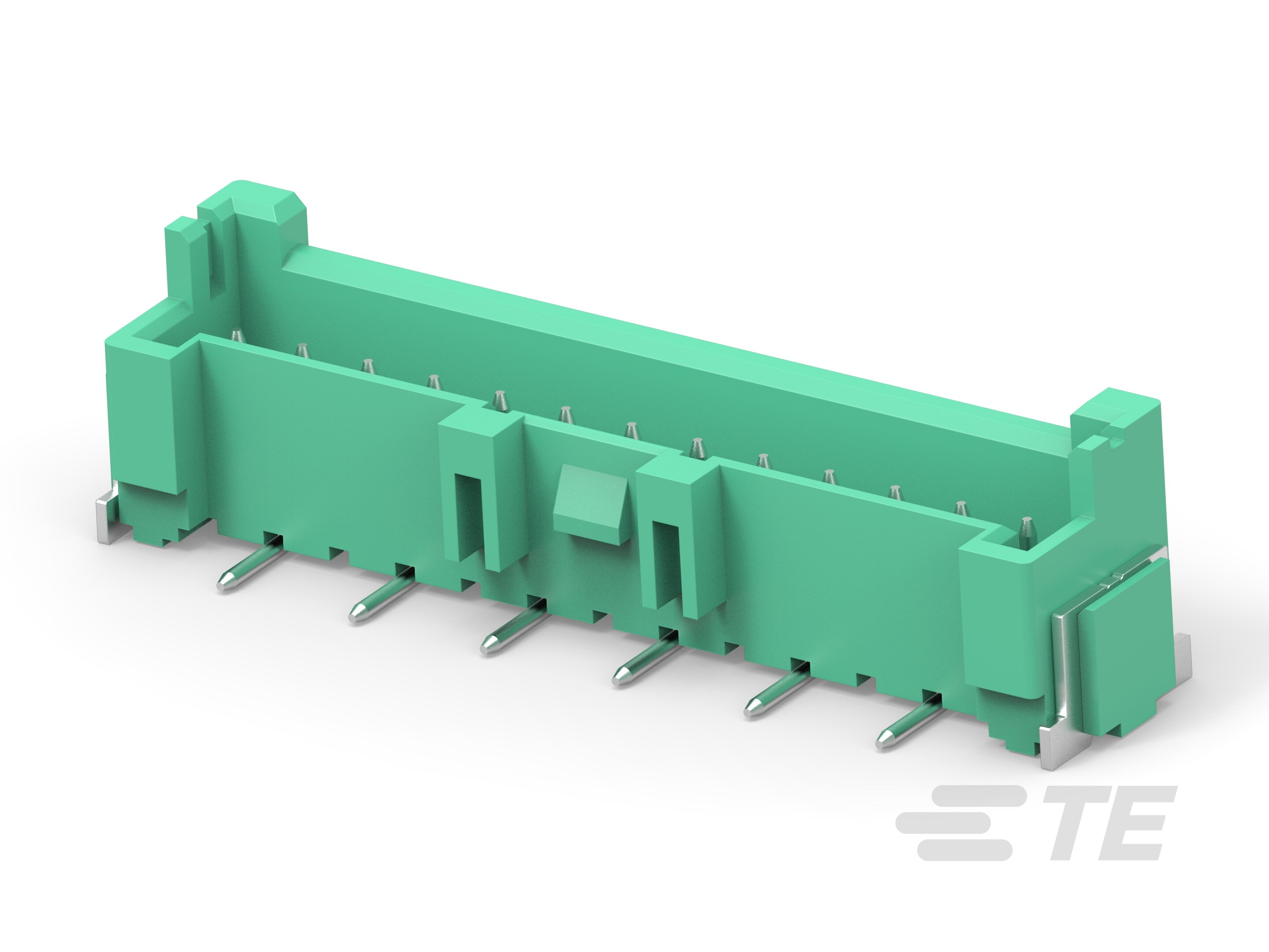 EP2.5 single row SMT header,13P,green-5-2365497-9