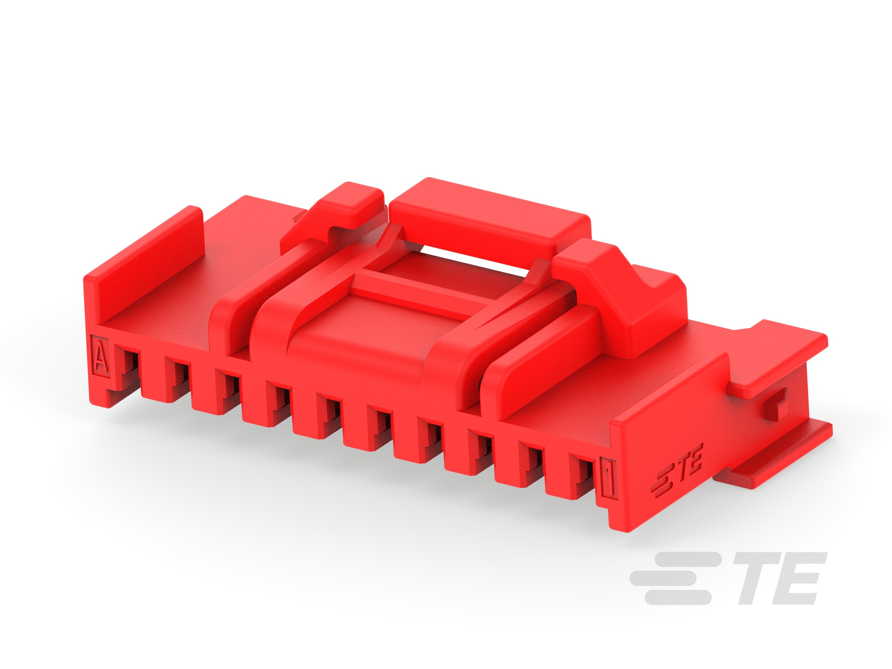 SGI 1.5 Plug HSG, 10P, Key A, Red-5-2382946-0
