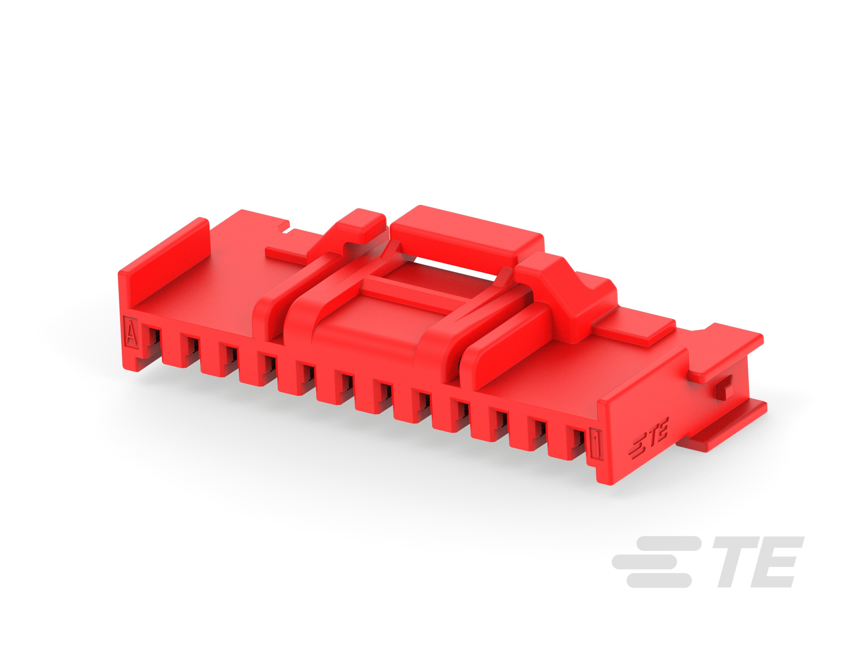 SGI 1.5 Plug HSG, 12P, Key A, Red-5-2382946-2