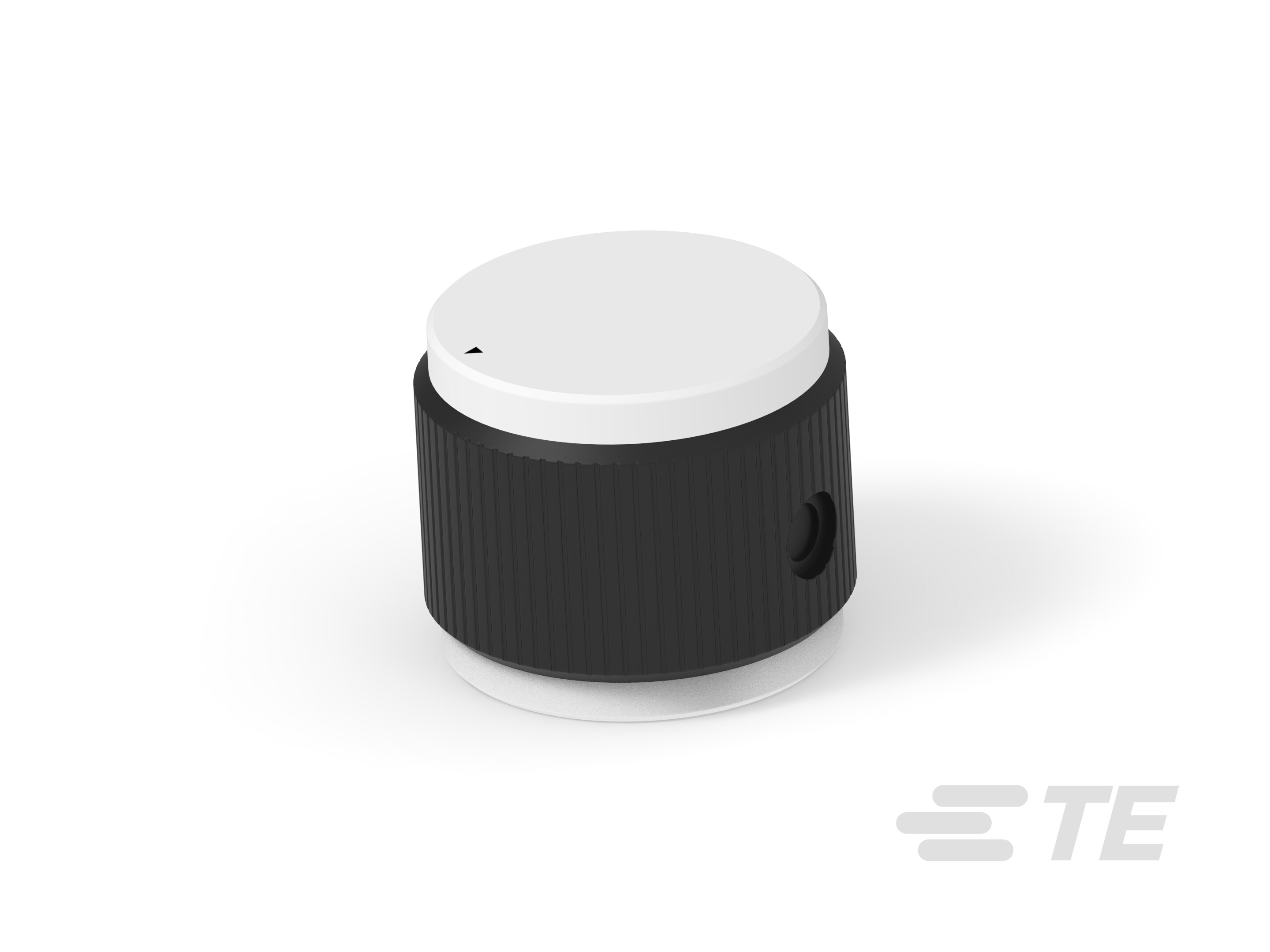 KN701BA1/4=KNOB BLK/ALUM 1/4 I-6-1437622-4