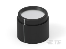 PKG70B1/4=KNOB PLASTIC BLK LEX-6-1437624-7