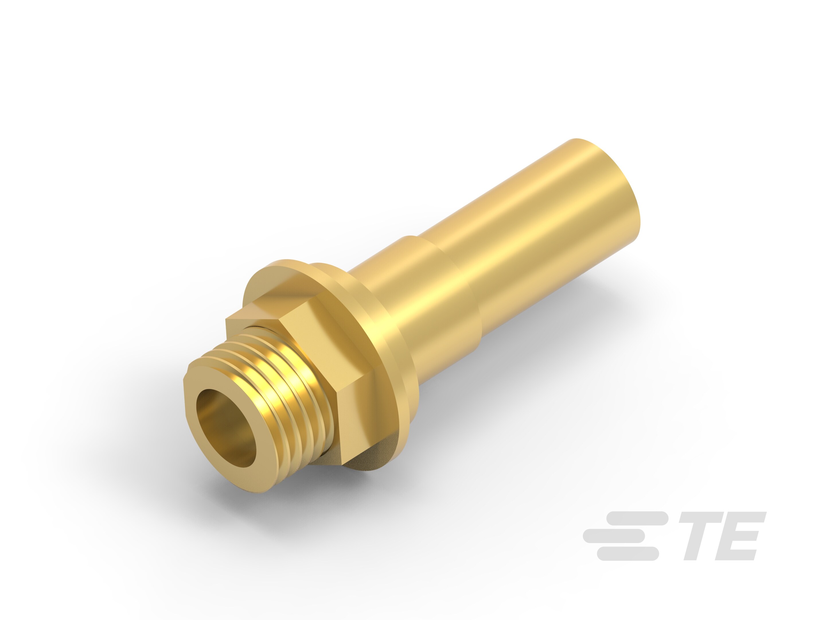 MMCX RM BHJ Hex 50Ohm Gold RG174A/U, 188-6-1634008-0