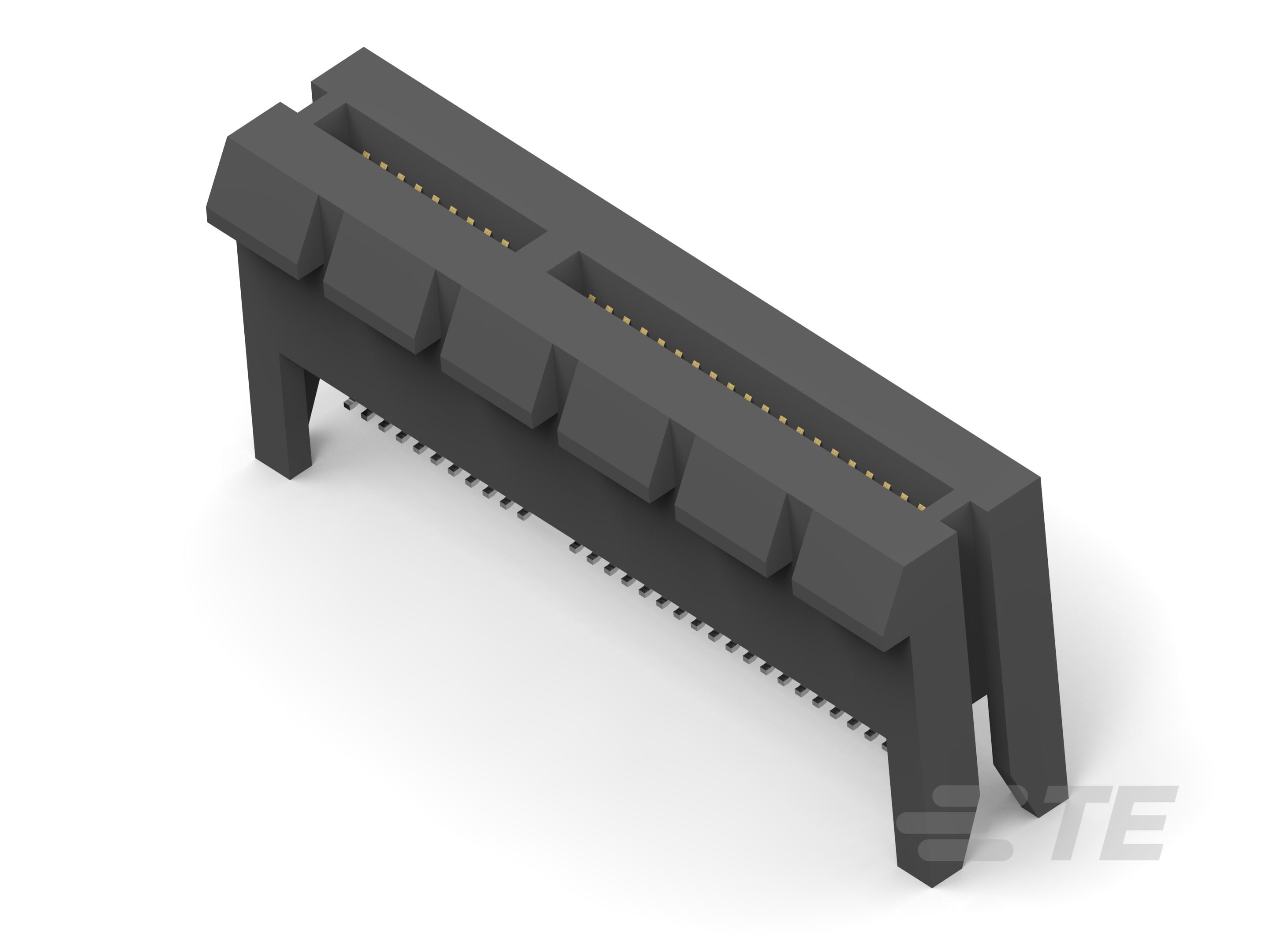 PCI EXP STRADDLE 64P BLK 30u