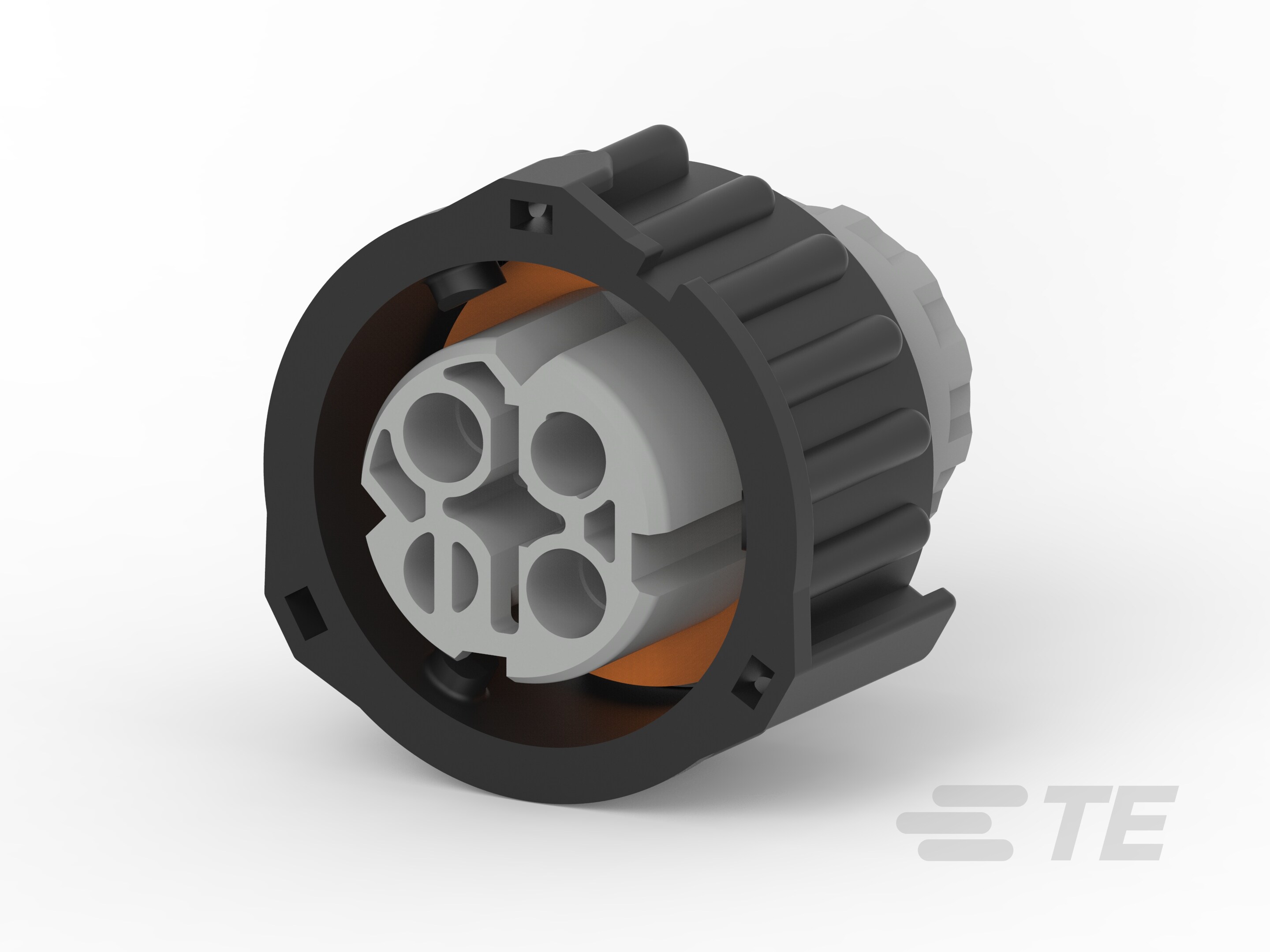 2.5mm SOCKET HSG ASSEMBLY(GREY 3 POS)-6-1813099-2