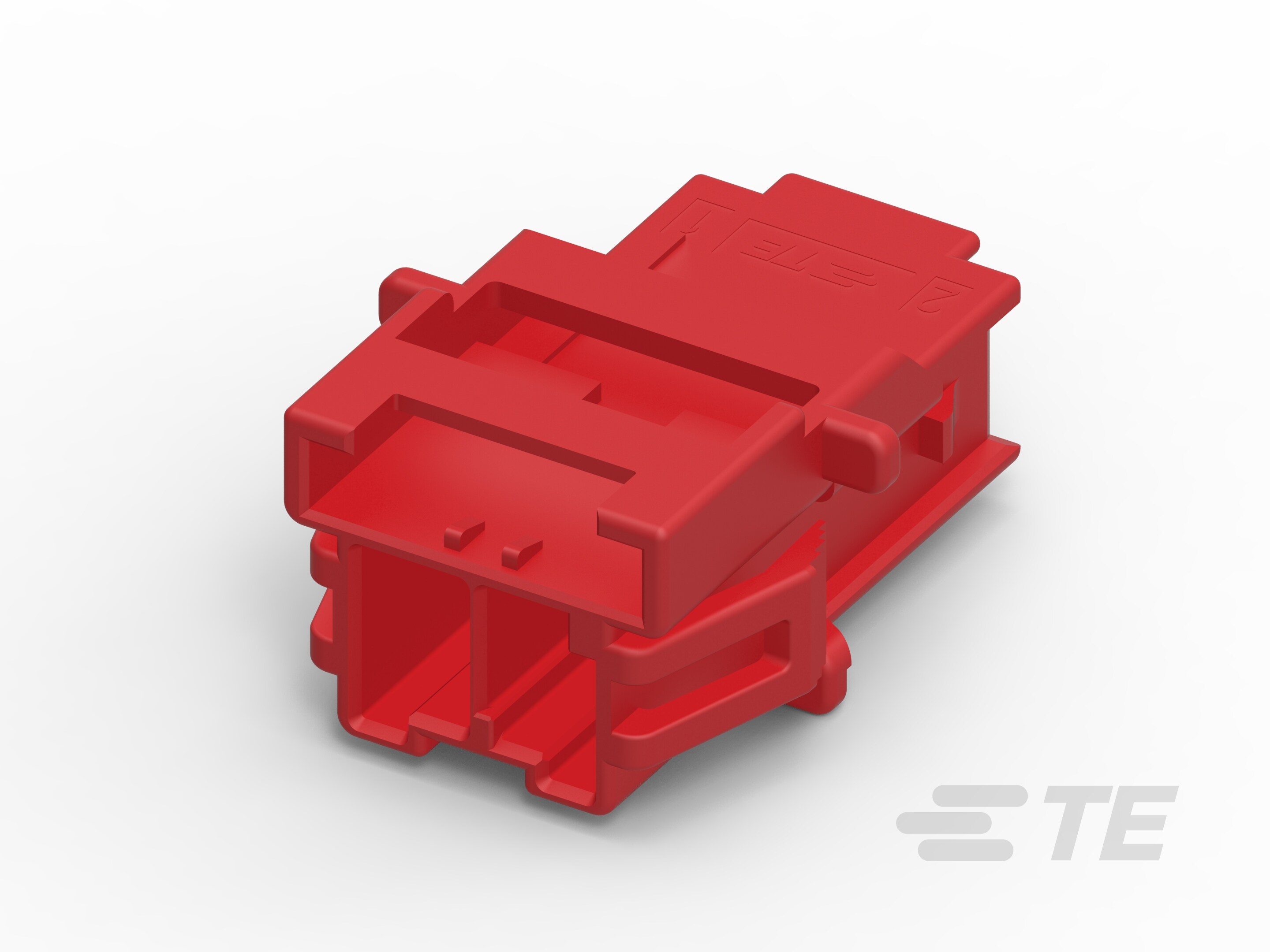 PTL 1X2 CAP PANEL MT HITEMP KEY B RED-6-1971772-2