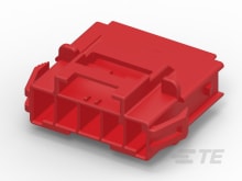 PTL 1X5 CAP PANEL MT HITEMP KEY B RED-6-1971772-7