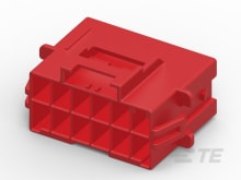 PTL 2X6 CAP PANEL MT HIGH TEMP KEY B RED-6-1971775-6