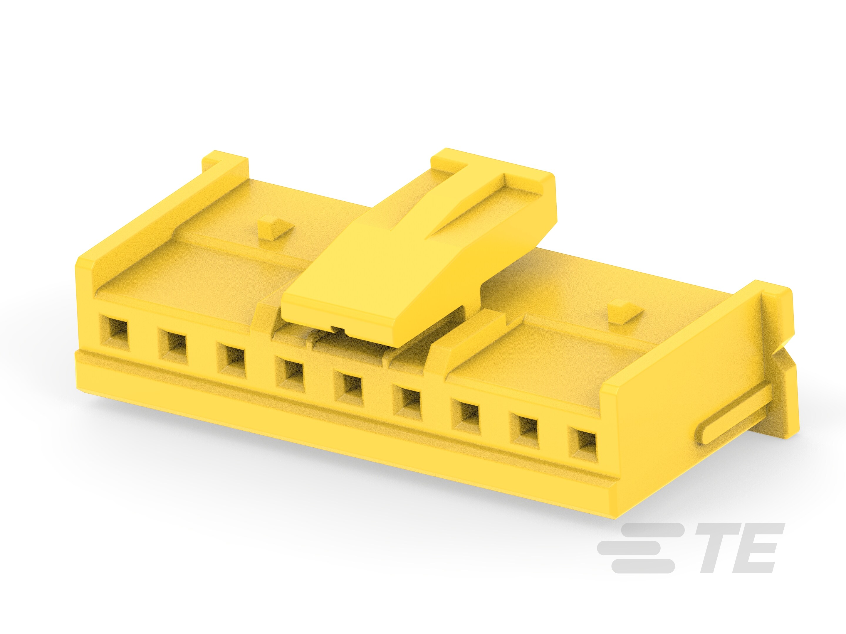 EP 2.5 HOUSING 9P, YELLOW, UL version-6-2338183-9